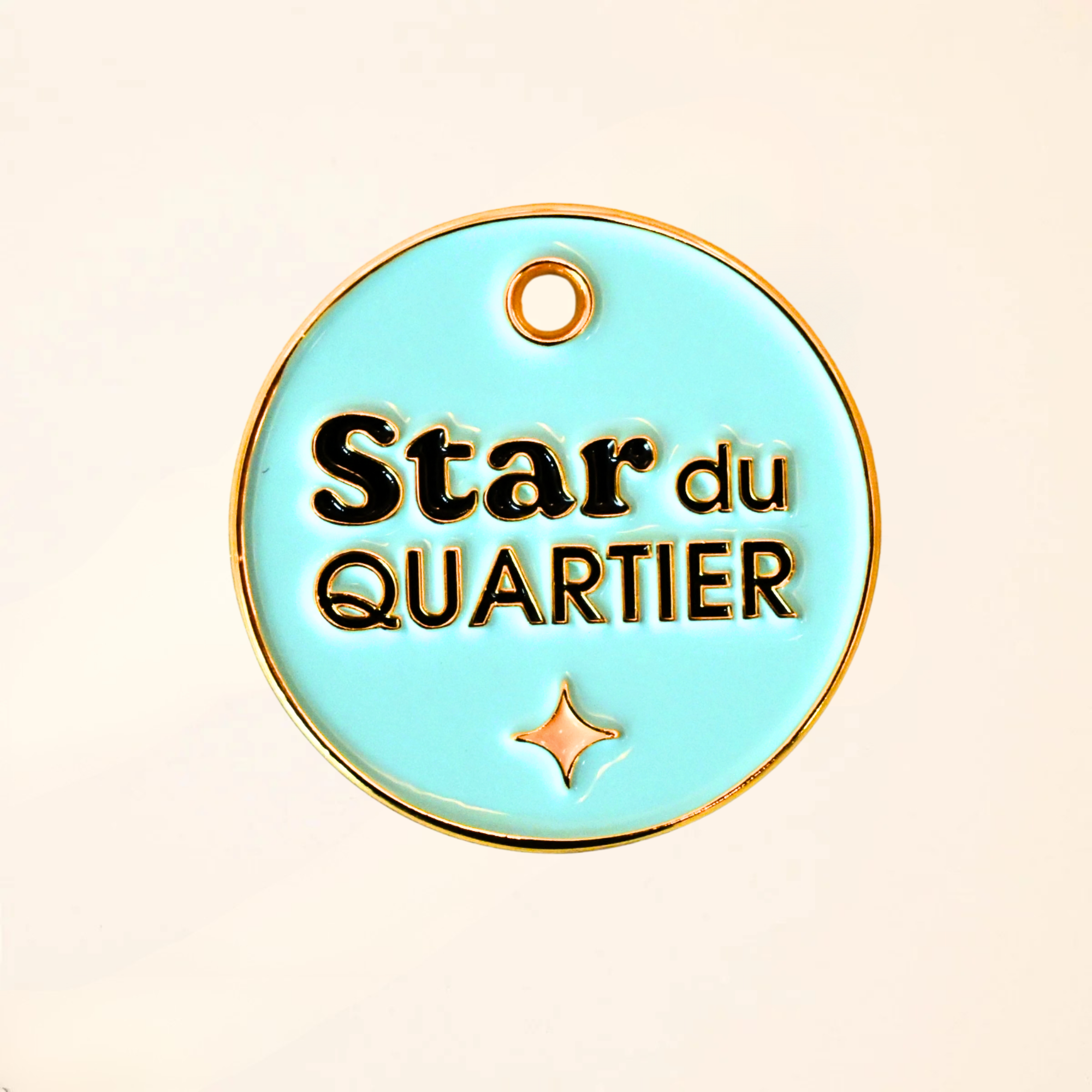 fid-le-paris-star-du-quartier-m-daille-chien-bleu-clair-32-mm image 1