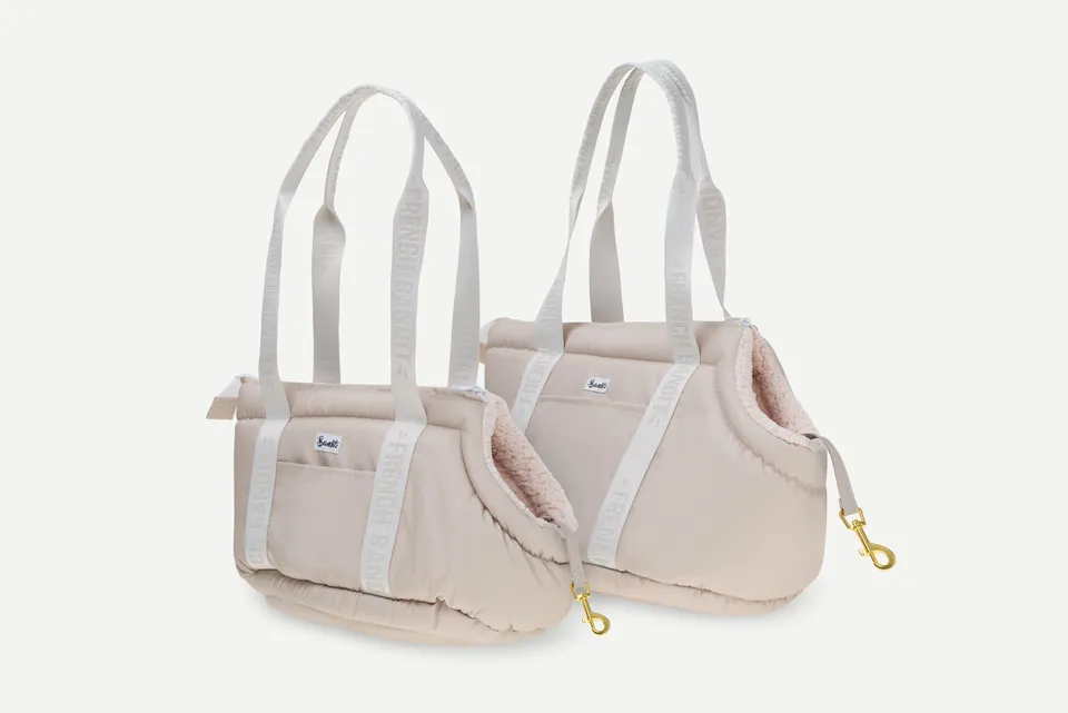 bandit-sac-transport-chien-beige-cr-me-uni-xs image 1