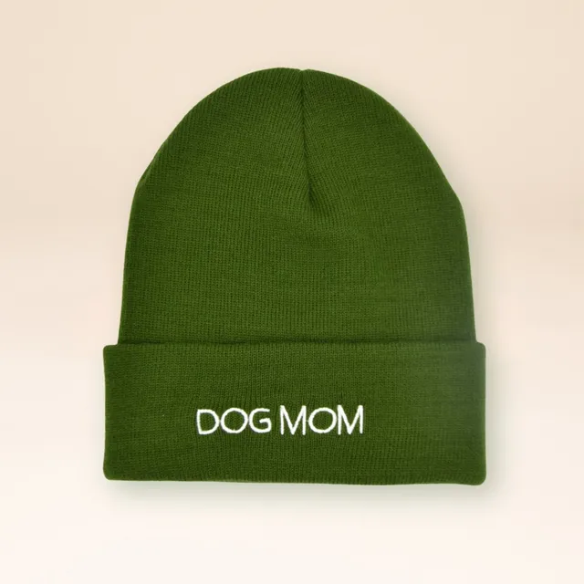 fid-le-paris-bonnets-dog-mom-bonnet-olive-chaud image 1