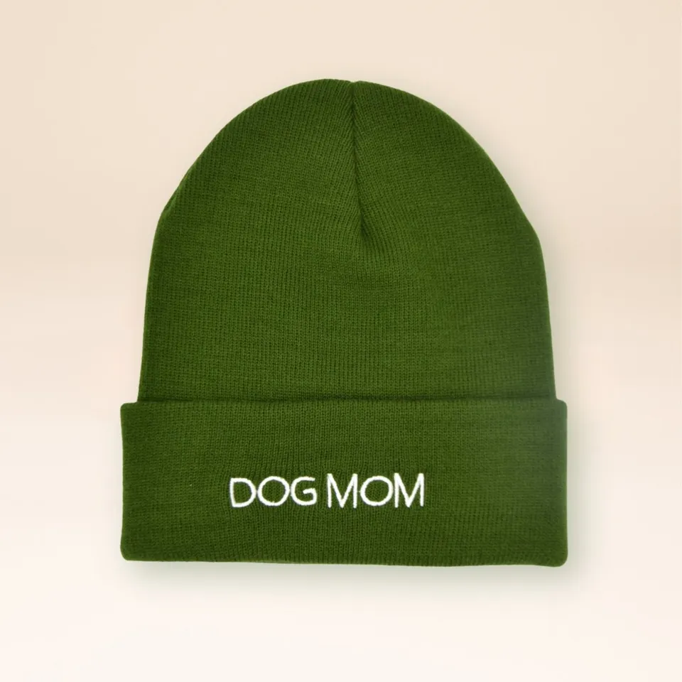 fid-le-paris-bonnets-dog-mom-bonnet-olive-chaud image 1