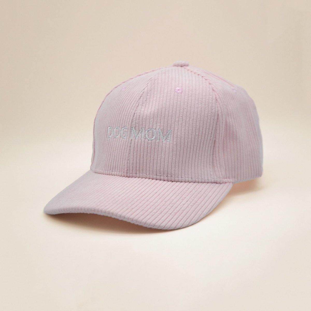 fid-le-paris-dog-mom-casquette-velours-rose-r-glable image 1