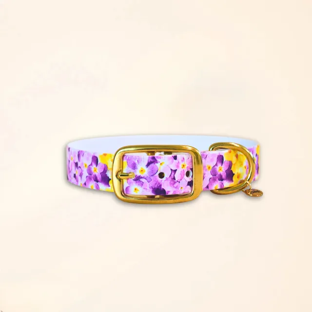 fid-le-paris-the-bloom-dition-collier-chien-violet-imperm-able image 1