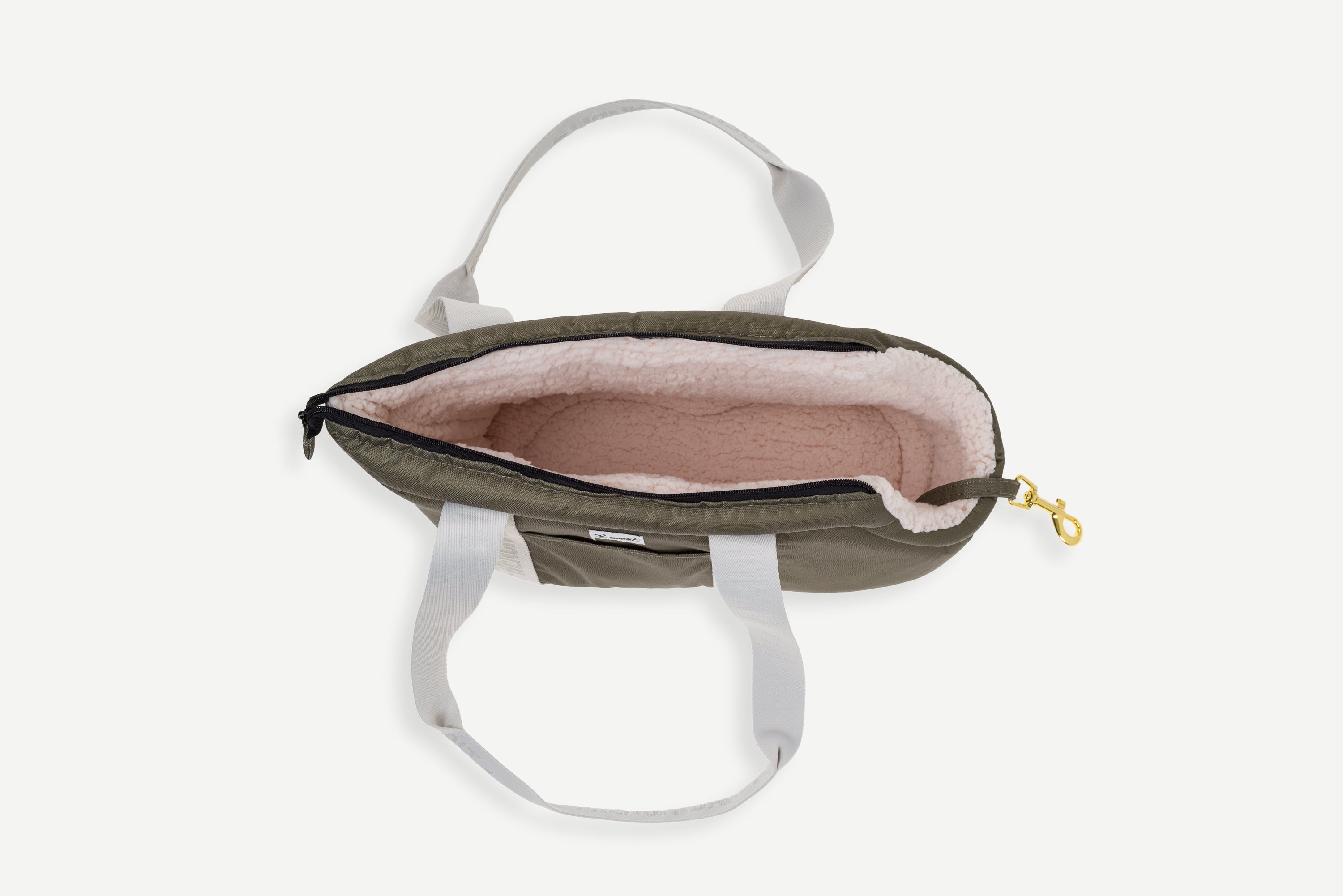 bandit-sacs-transport-sac-pour-chien-uni-kaki-imperm-able-xs image 2