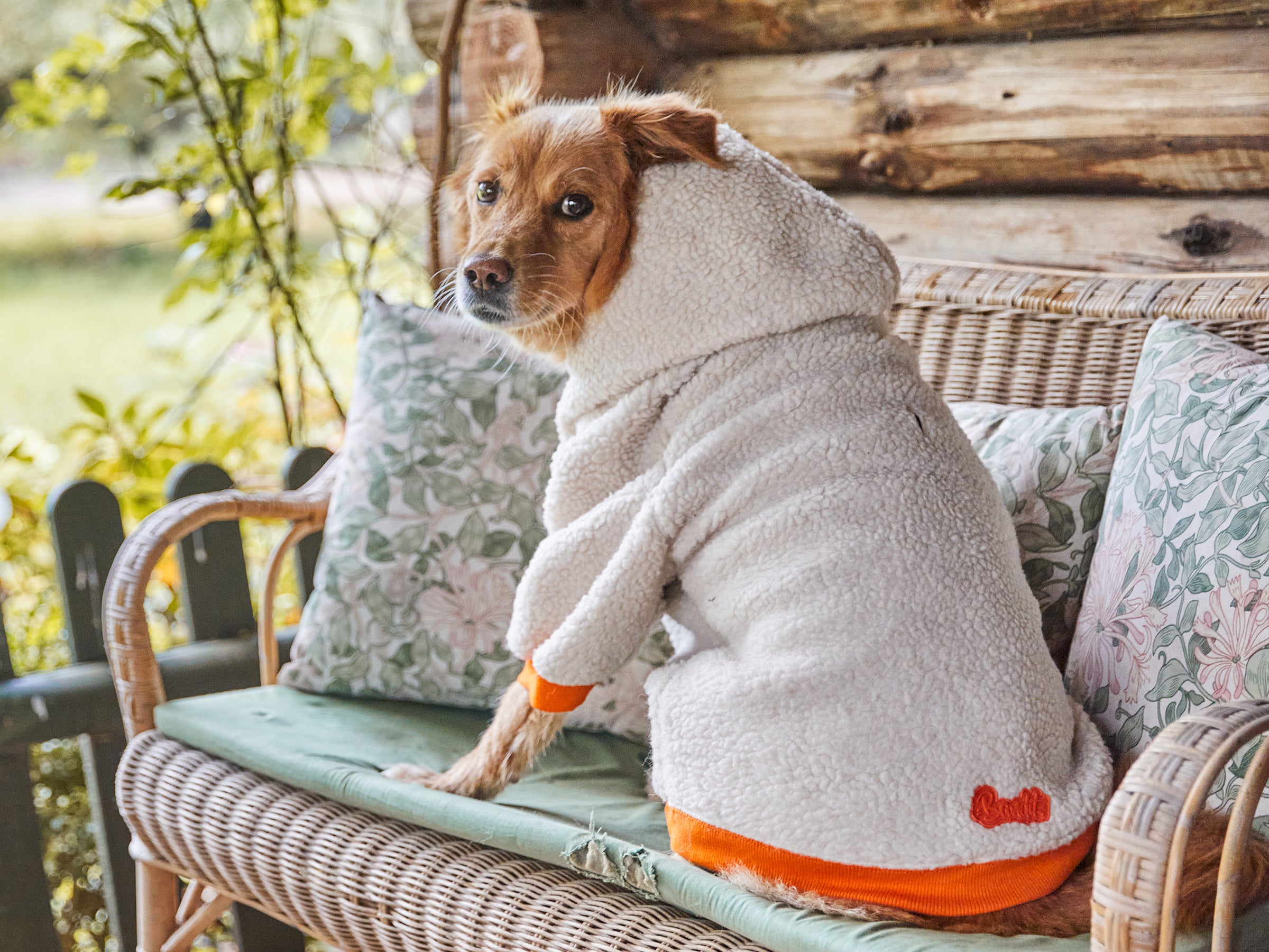 bandit-v-tements-hoodie-sherpa-pull-chien-bleu-everest-m-chaud image 4