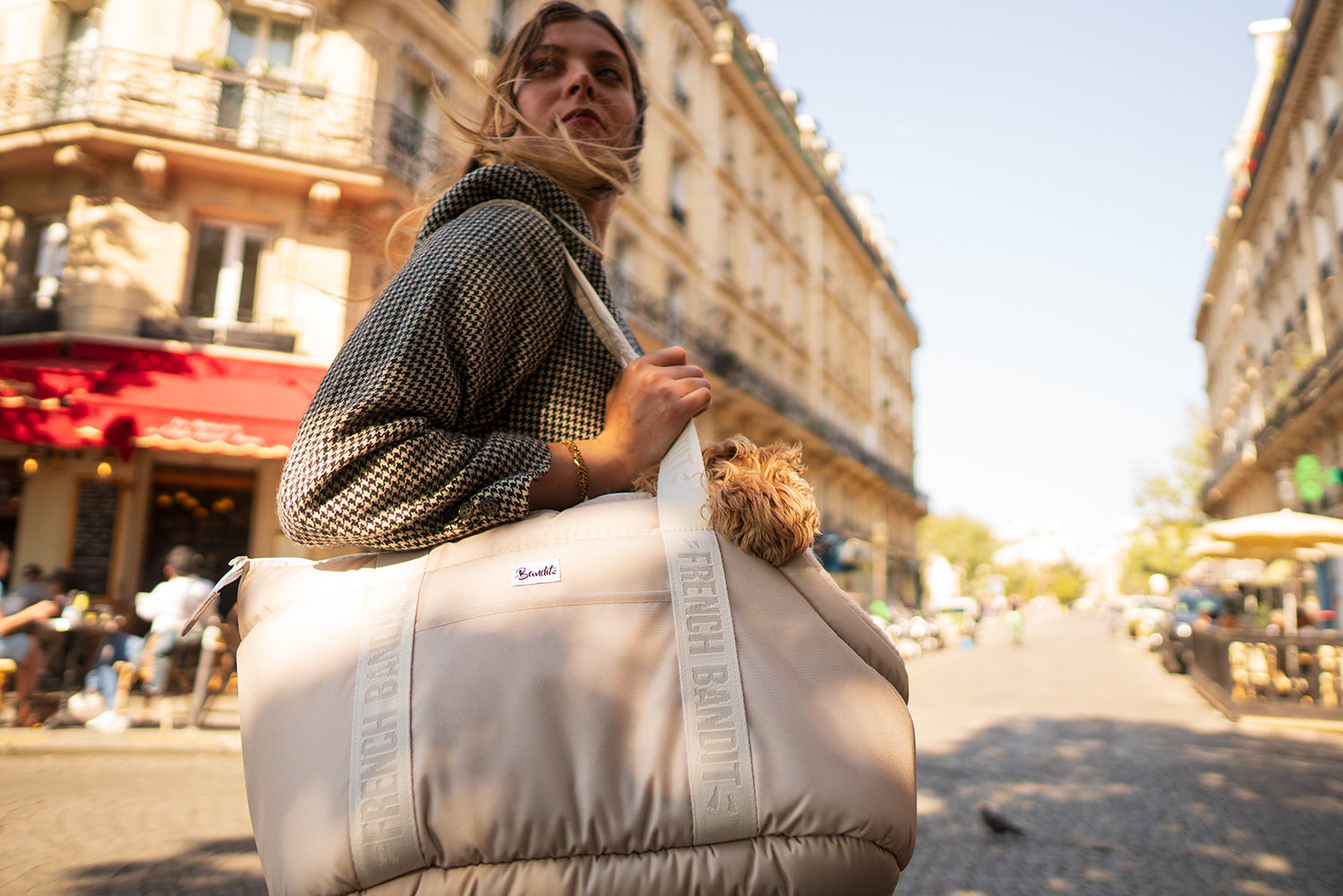 bandit-sac-transport-chien-beige-cr-me-uni-xs image 6