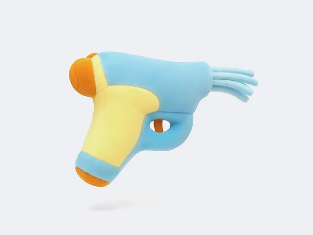 bandit-splash-attack-jouet-pour-chien-pistolet-t image 1