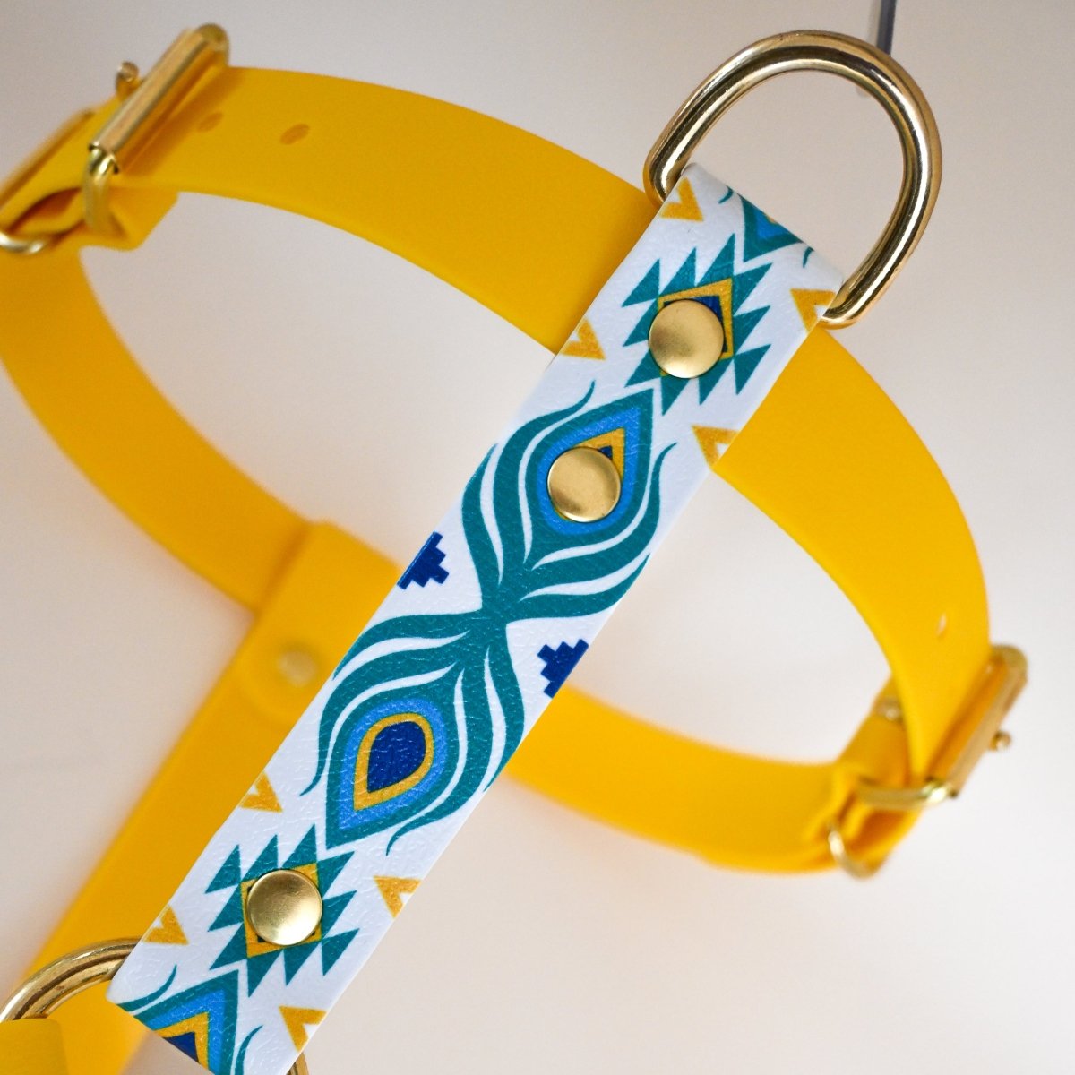 fid-le-paris-tulum-harnais-chien-jaune-imperm-able image 2