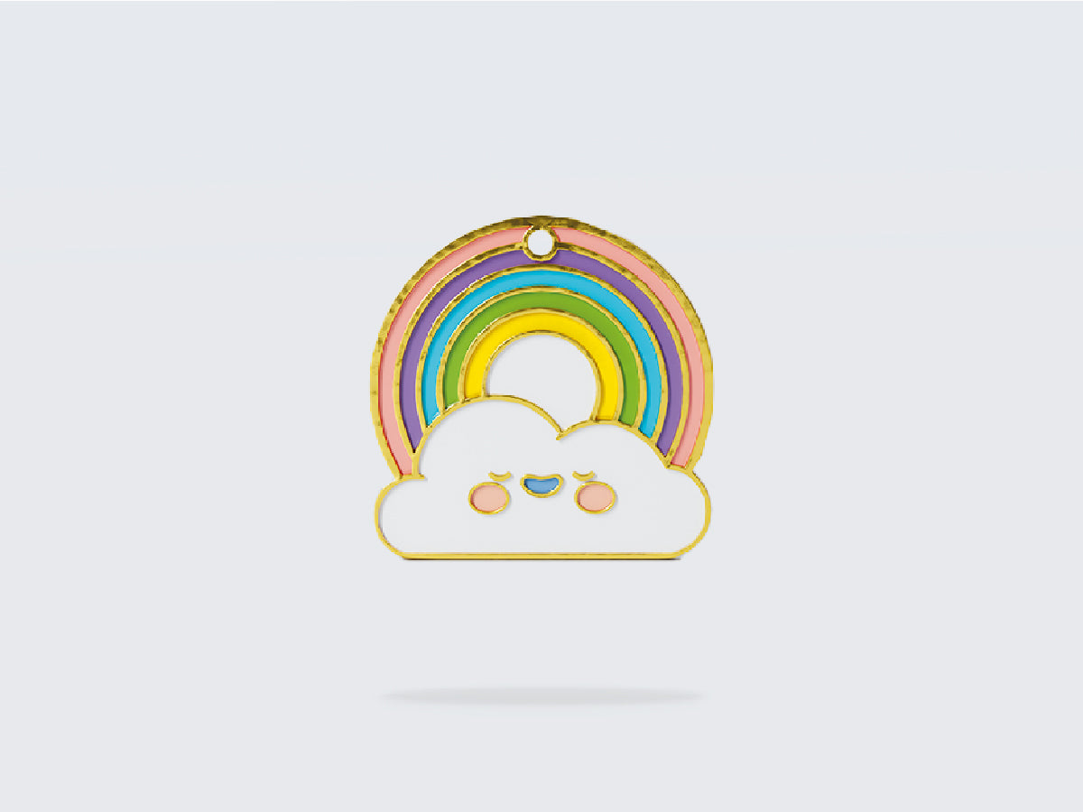 bandit-m-dailles-arc-en-ciel-m-daille-chien-color-e image 1