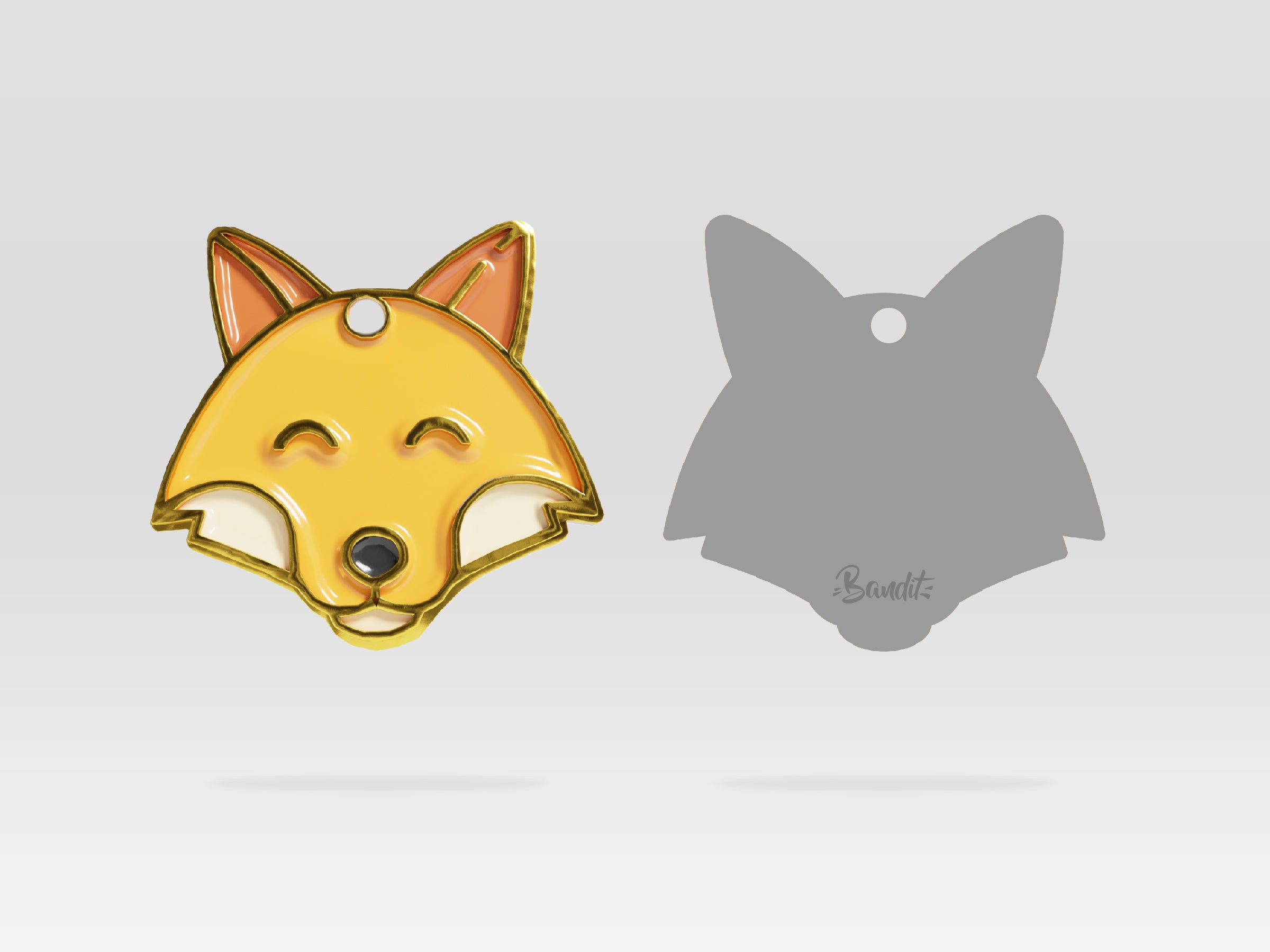 bandit-roucky-m-daille-chien-renard-gravable image 6