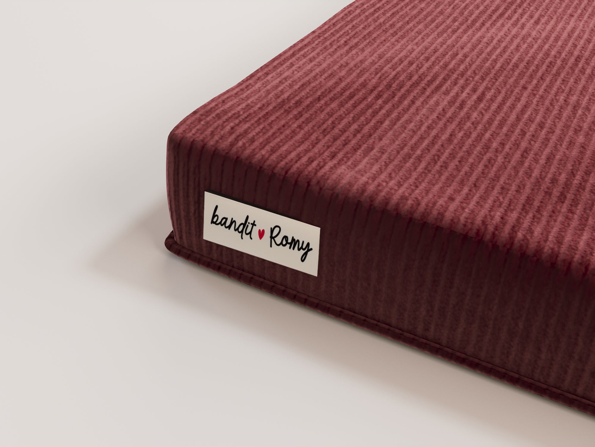 bandit-paniers-romy-panier-chien-velours-burgundy-taille-m image 2