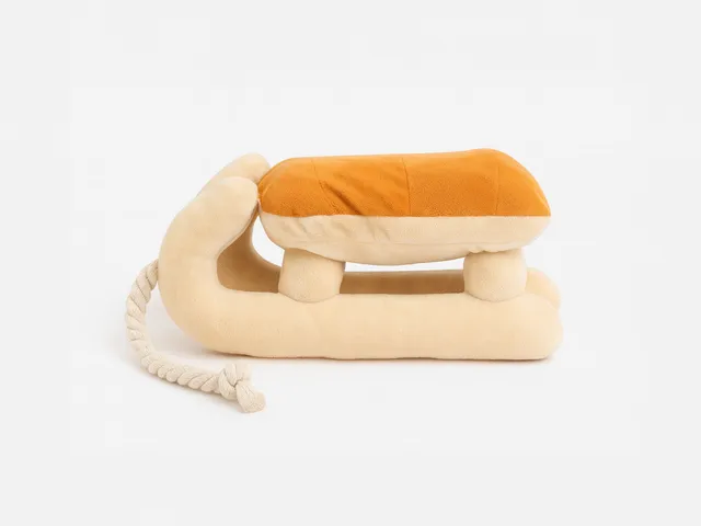 bandit-luge-jouet-pour-chien-corde-assise-moelleuse image 1