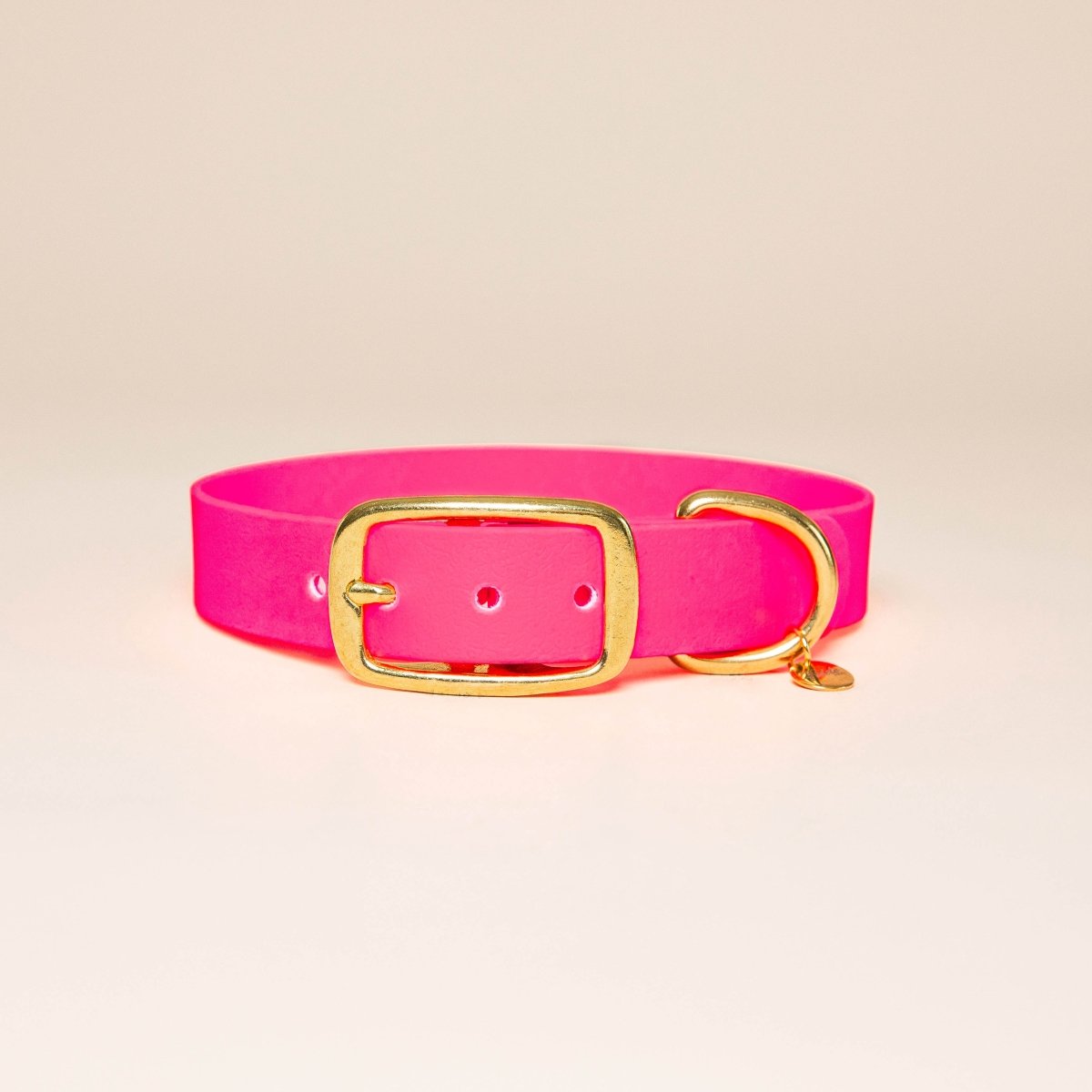 fid-le-paris-l-aventurier-collier-chien-rose-fluo-imperm-able image 1