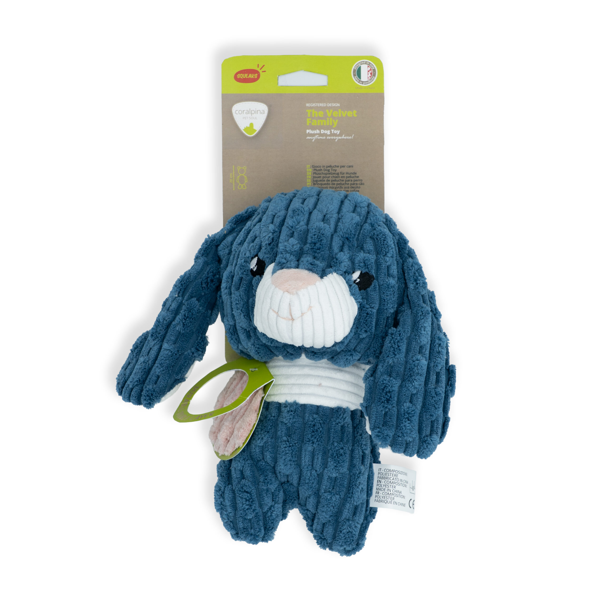 coralpina-velvet-biby-jouet-peluche-chien-lapin-velours image 2