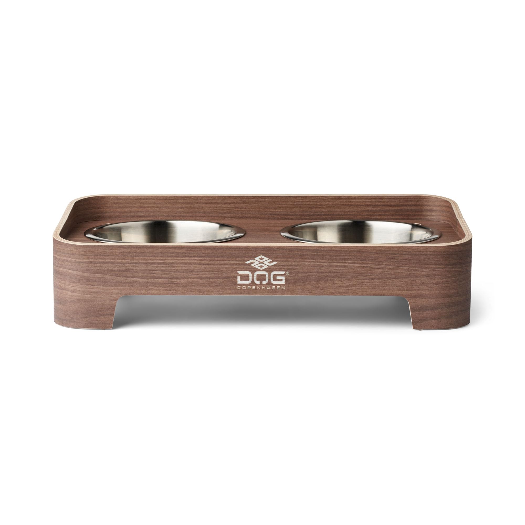 dog-copenhagen-skagen-bar-gamelle-chien-s-walnut-inox-double image 2