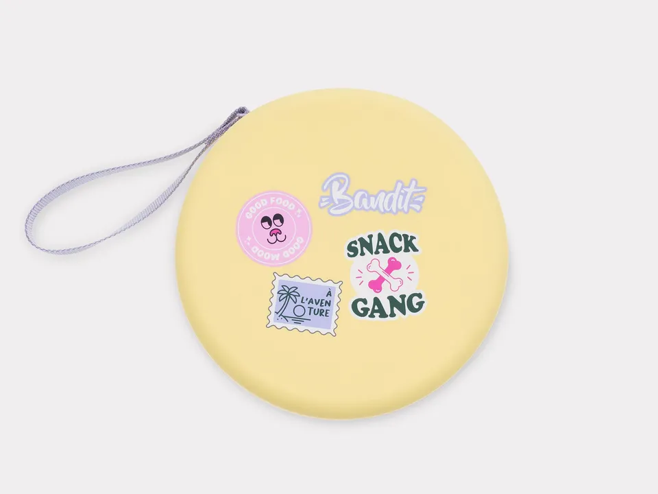 bandit-gamelle-voyage-chien-double-r-tractable-silicone image 1