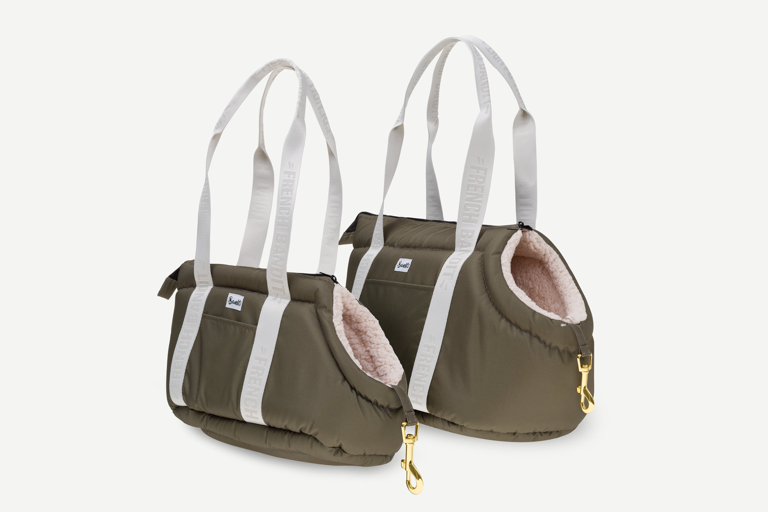 bandit-sacs-transport-sac-pour-chien-uni-kaki-imperm-able-xs image 1