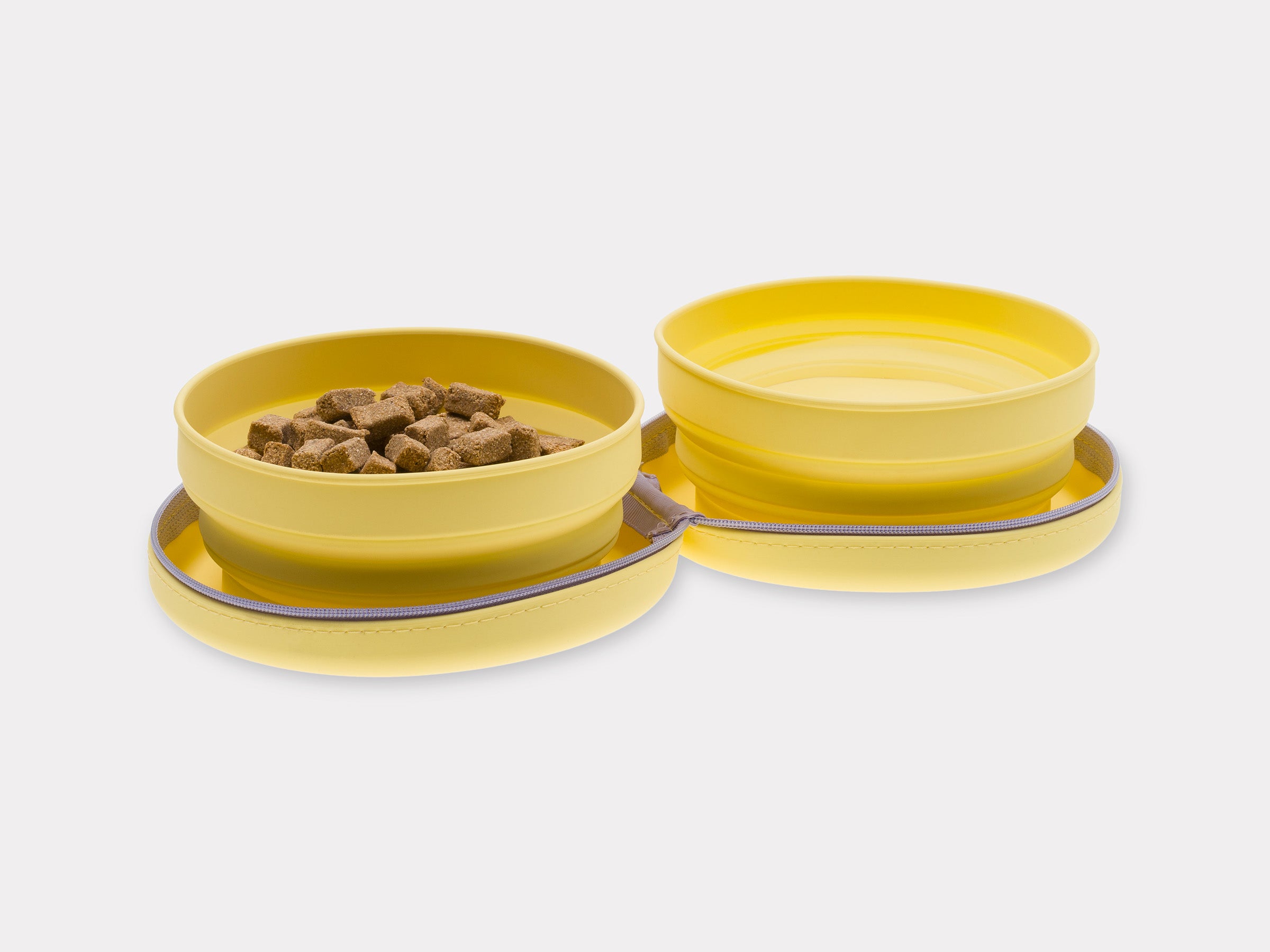 bandit-gamelle-voyage-chien-double-r-tractable-silicone image 2