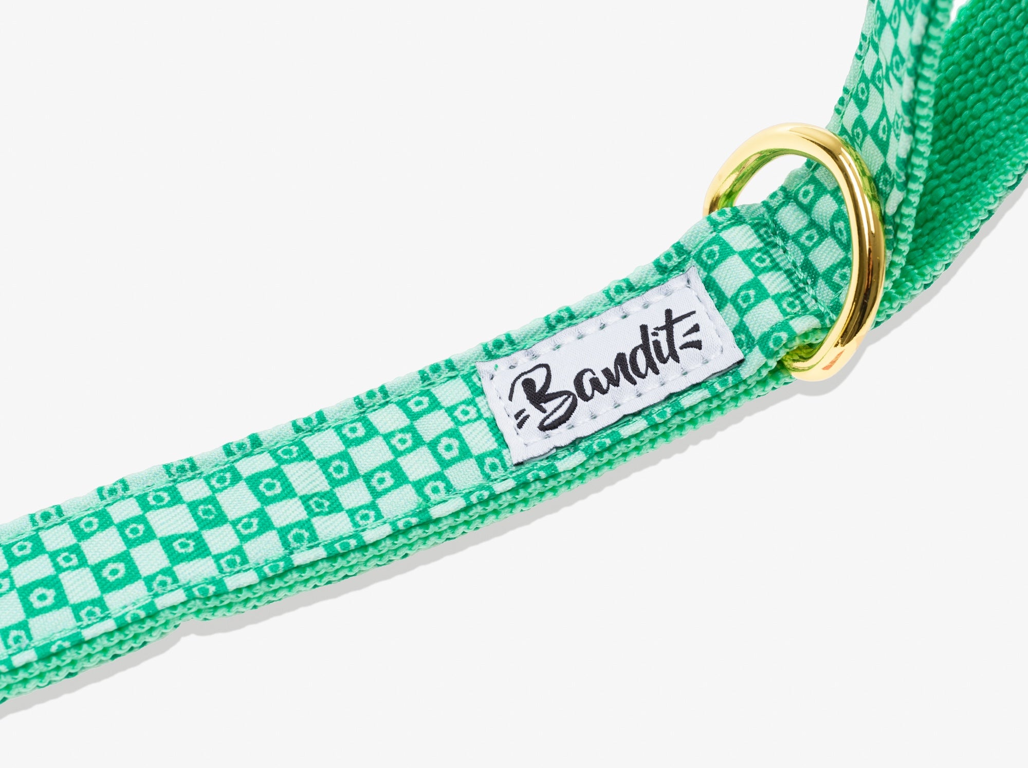 bandit-green-vibes-laisse-chien-carreaux-vert-120-cm image 3