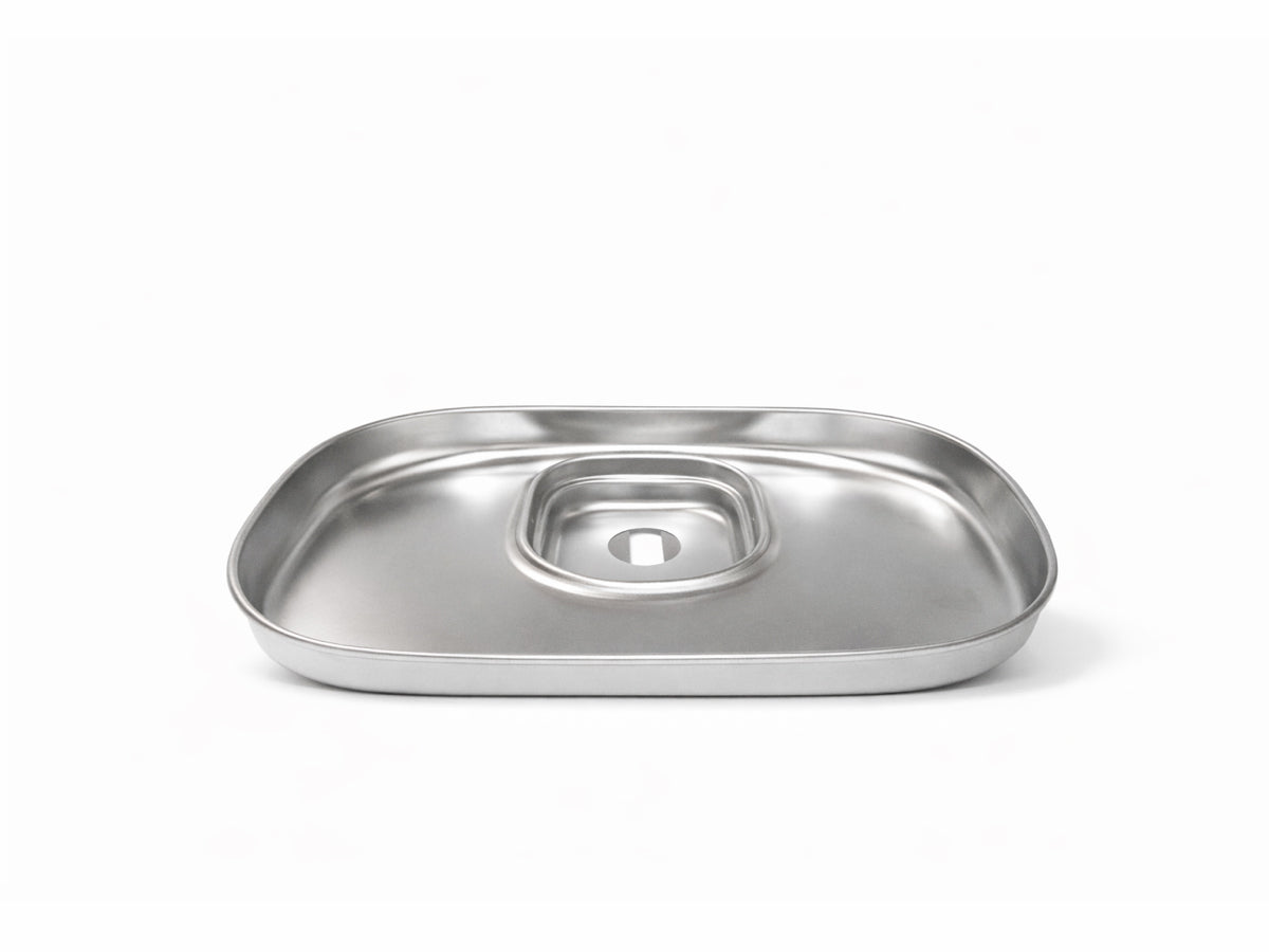 bandit-plateau-acier-plateau-fontaine-eau-chat-inox image 1