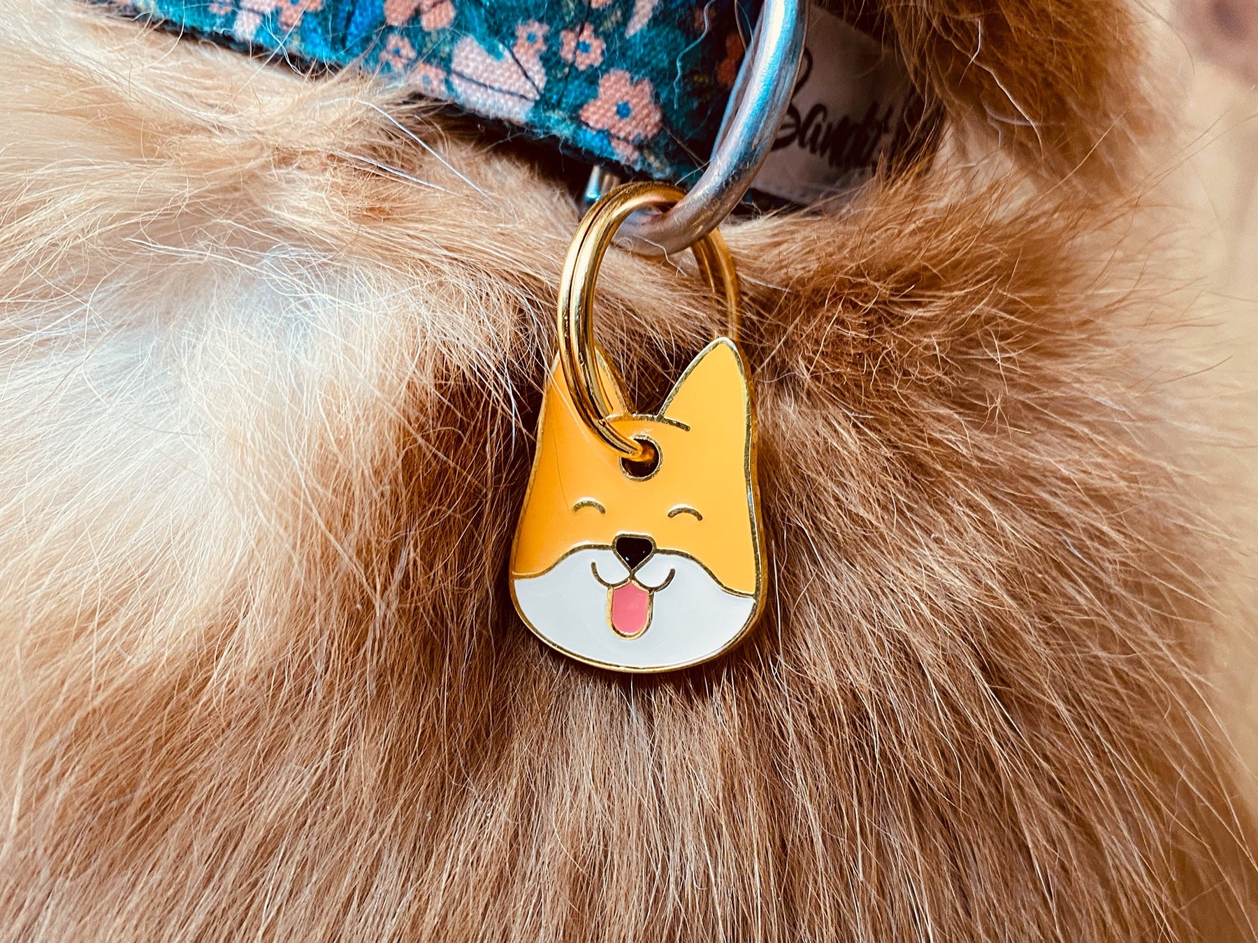 bandit-shiba-inu-m-daille-chien-personnalisable-grav-e image 2