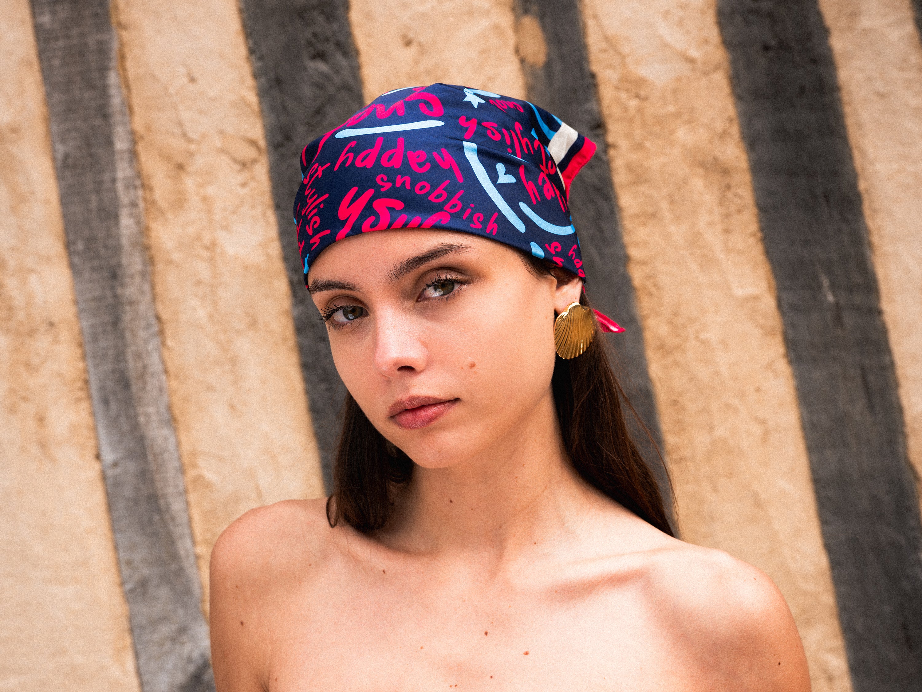 bandit-foulards-happy-snobbish-foulard-chien-bleu-nuit-s-m-l image 7