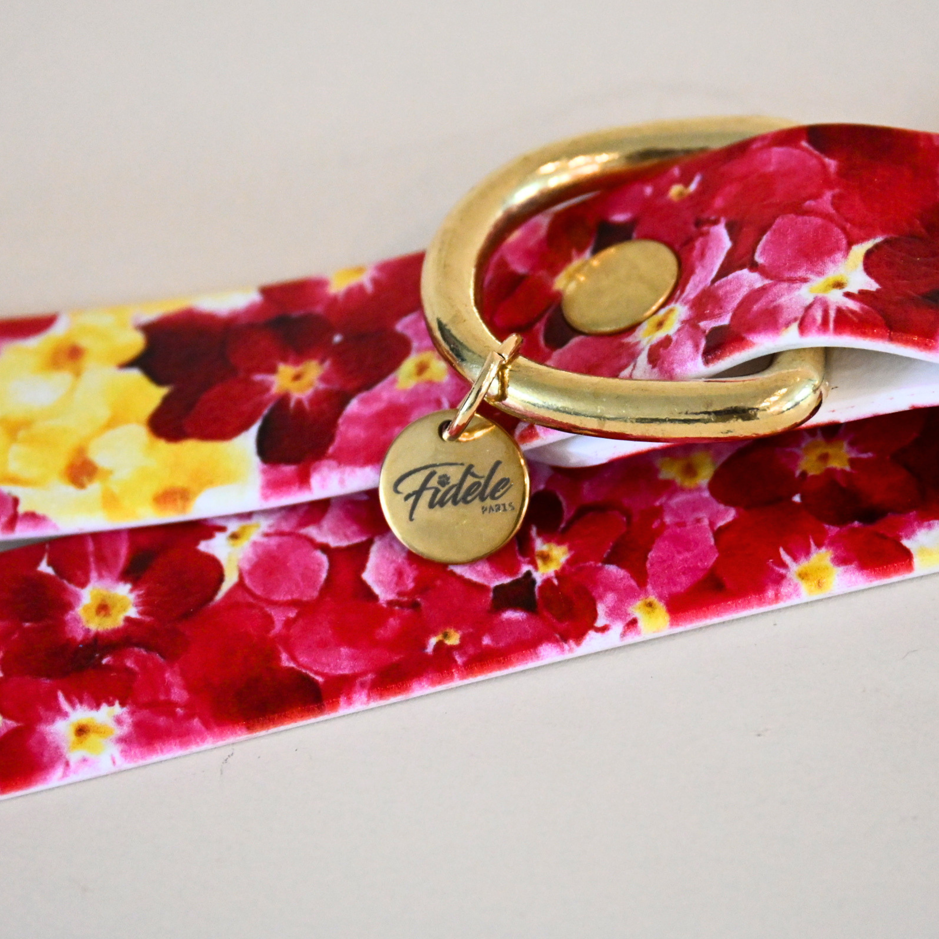 fid-le-paris-the-bloom-collier-chien-bordeaux-floral-tpu image 3