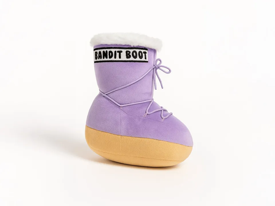 bandit-boot-jouet-chien-peluche-moelleuse-style-ski image 1