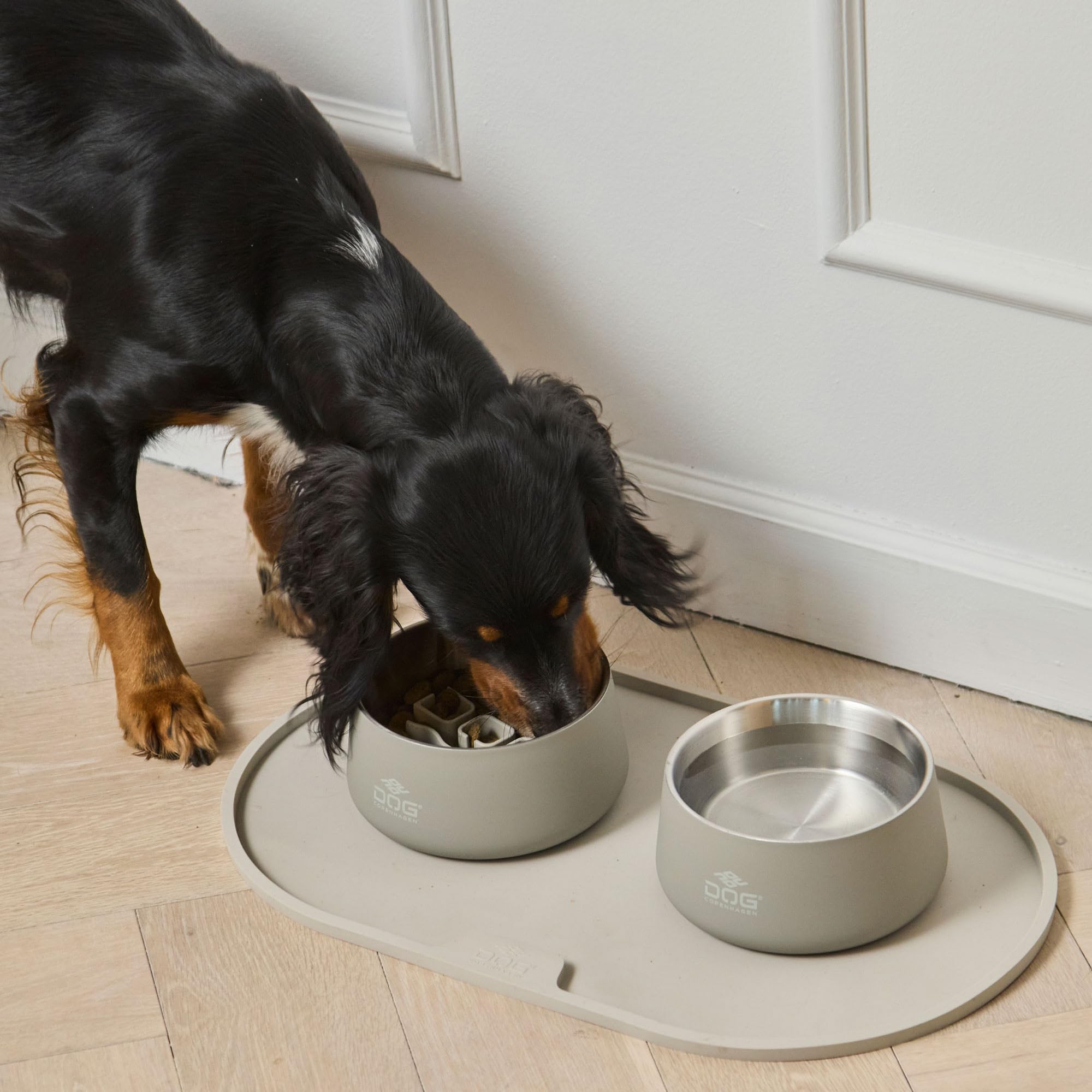 dog-copenhagen-libra-insert-gamelle-slow-feeder-silicone-m-coffee-cream image 8