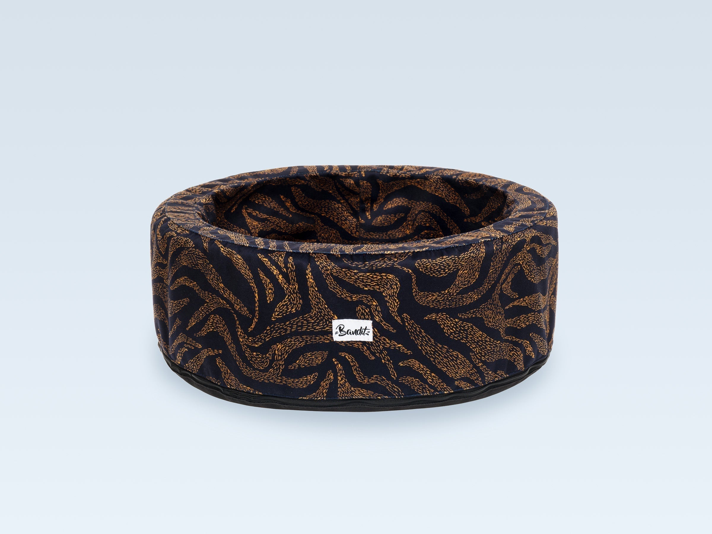 bandit-bandizzzz-panier-chat-rond-z-bre-lavable image 1