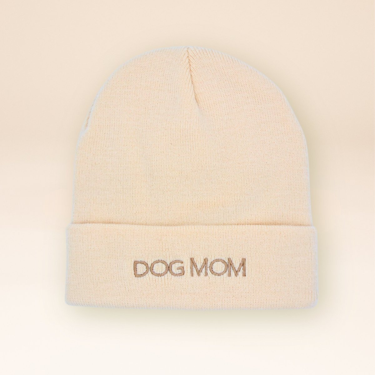 fid-le-paris-dog-mom-bonnet-beige-acrylique-chaud image 1