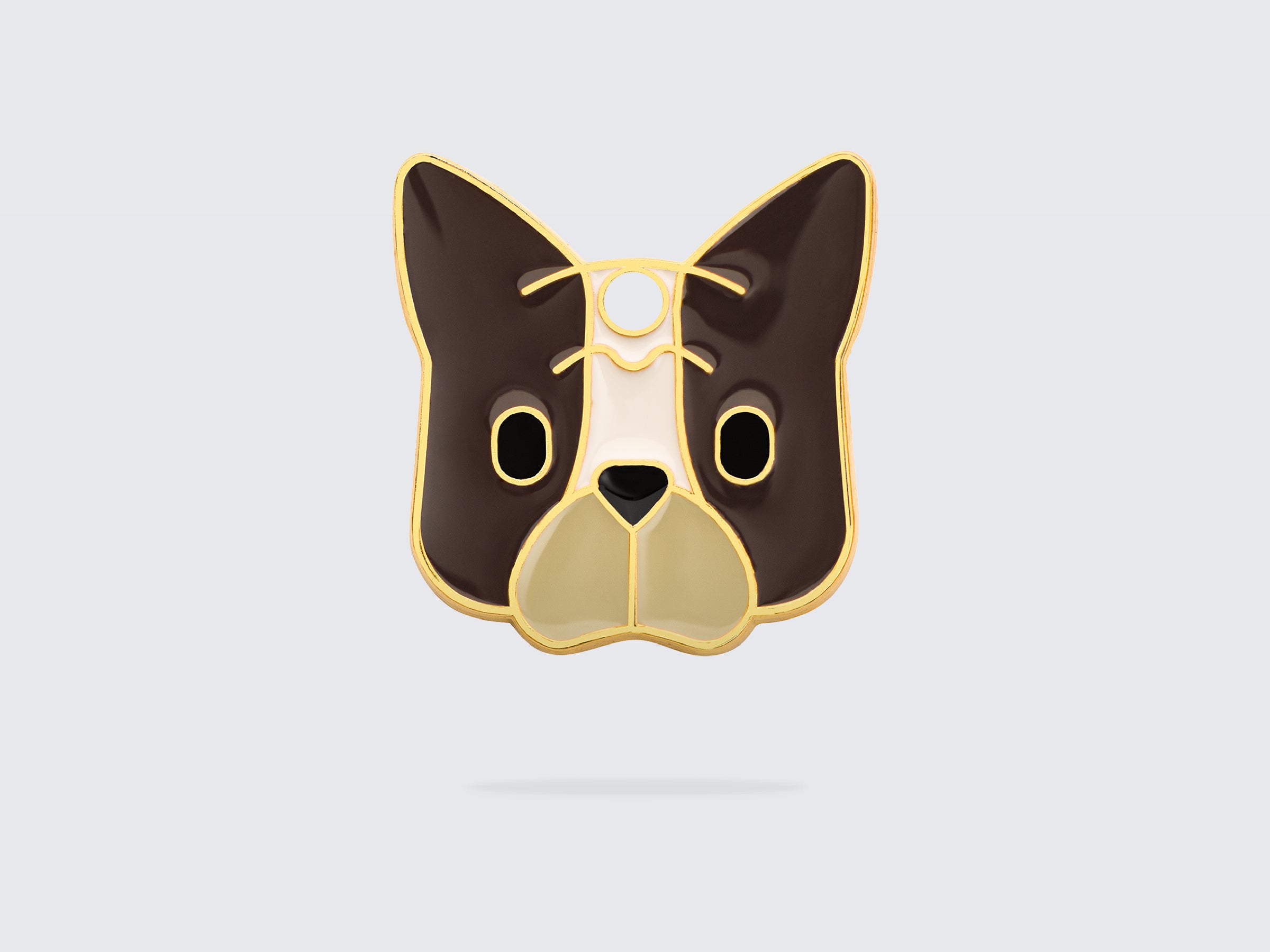 bandit-m-daille-bouledogue-pour-chien-personnalisable image 1
