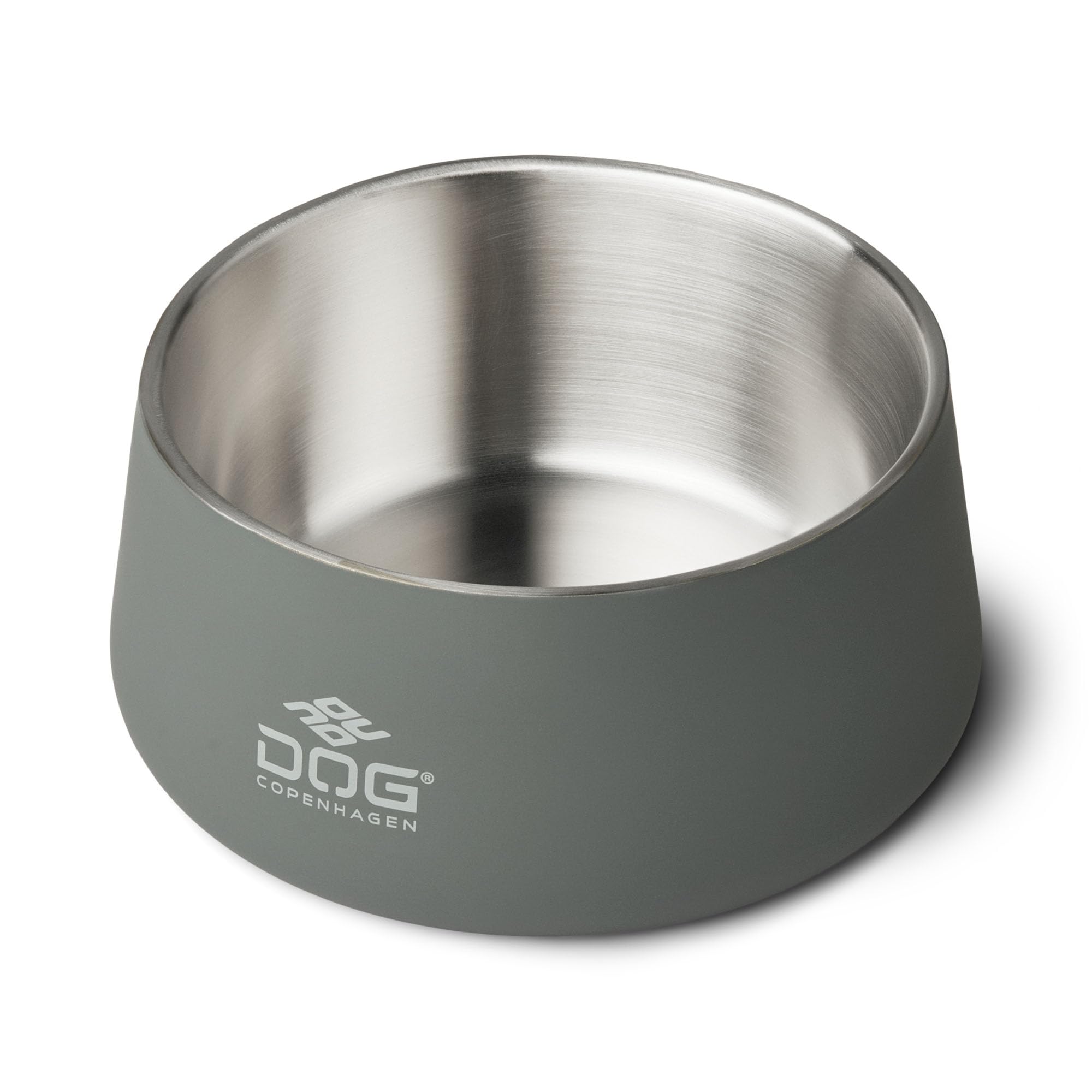 dog-copenhagen-vega-gamelle-inox-cool-grey-s-m-design image 2