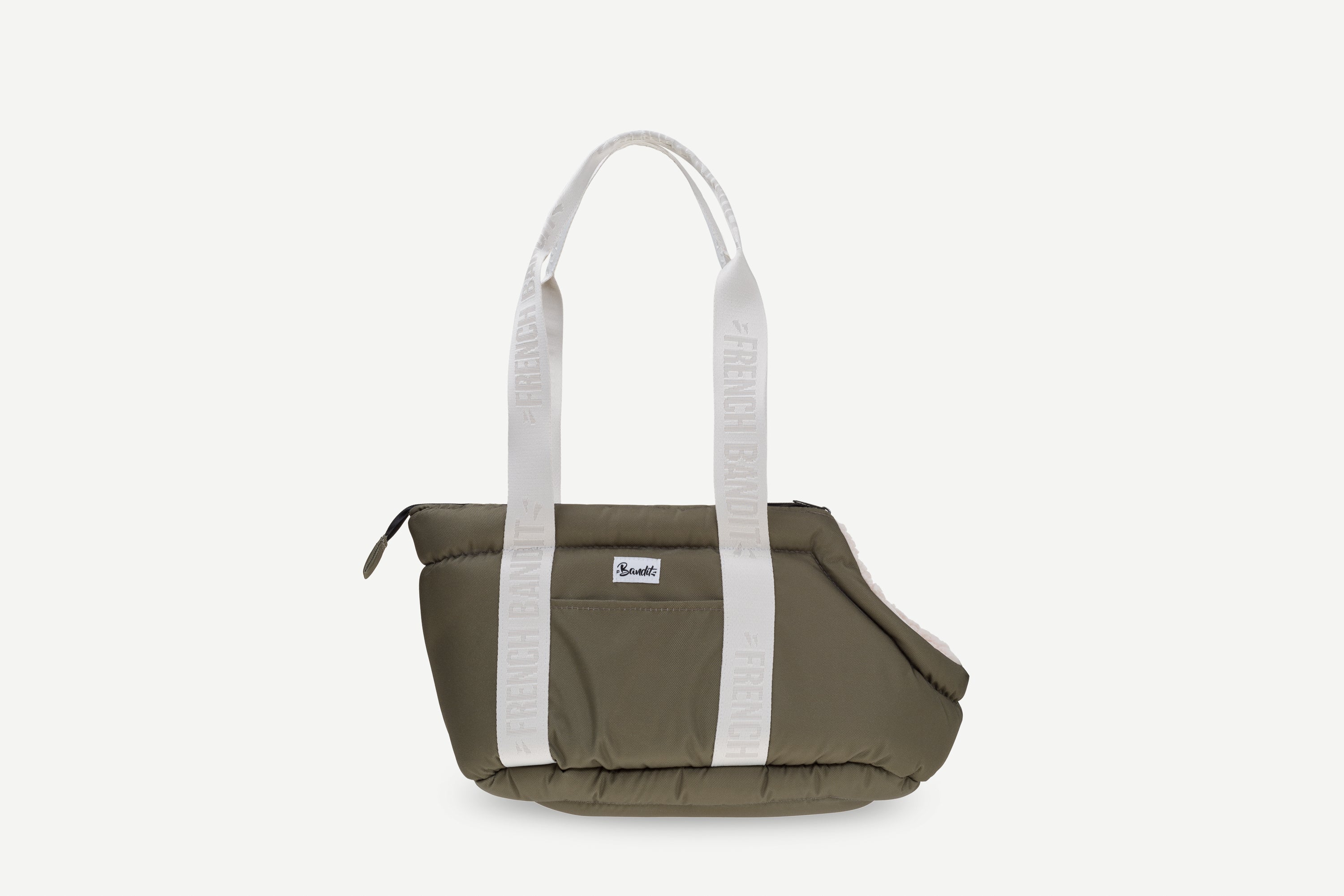 bandit-sacs-transport-sac-pour-chien-uni-kaki-imperm-able-xs image 3