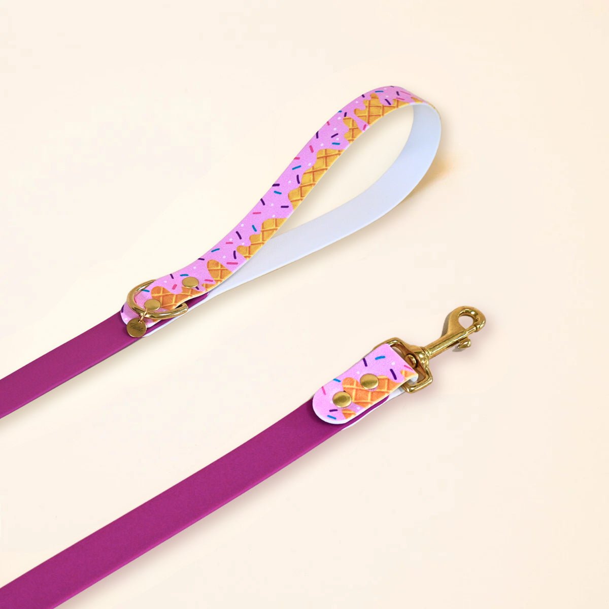 fid-le-paris-ice-cream-laisse-chien-rose-pastel-20-mm image 1