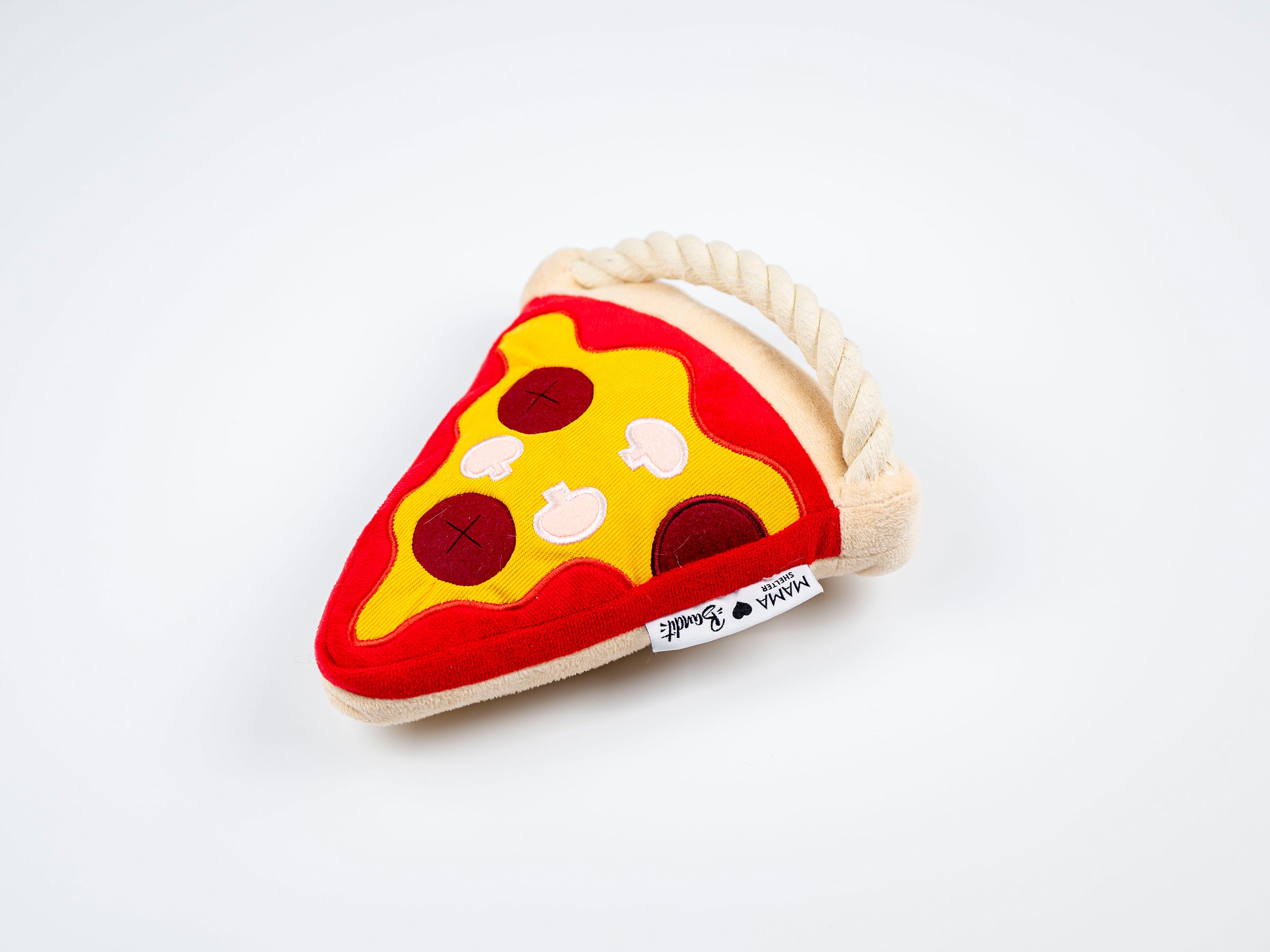 bandit-pizza-jouet-pour-chien-corde-friandises image 1