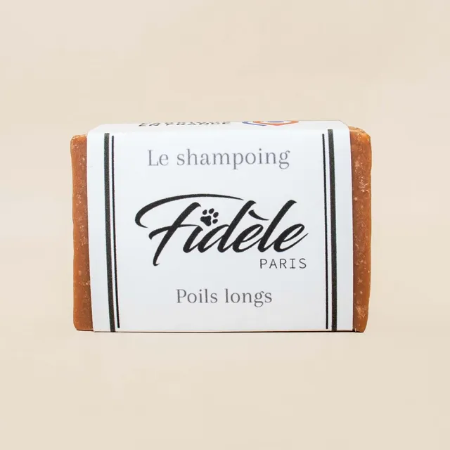 fid-le-paris-shampoing-chien-poils-longs-solide-bio-105-g image 1