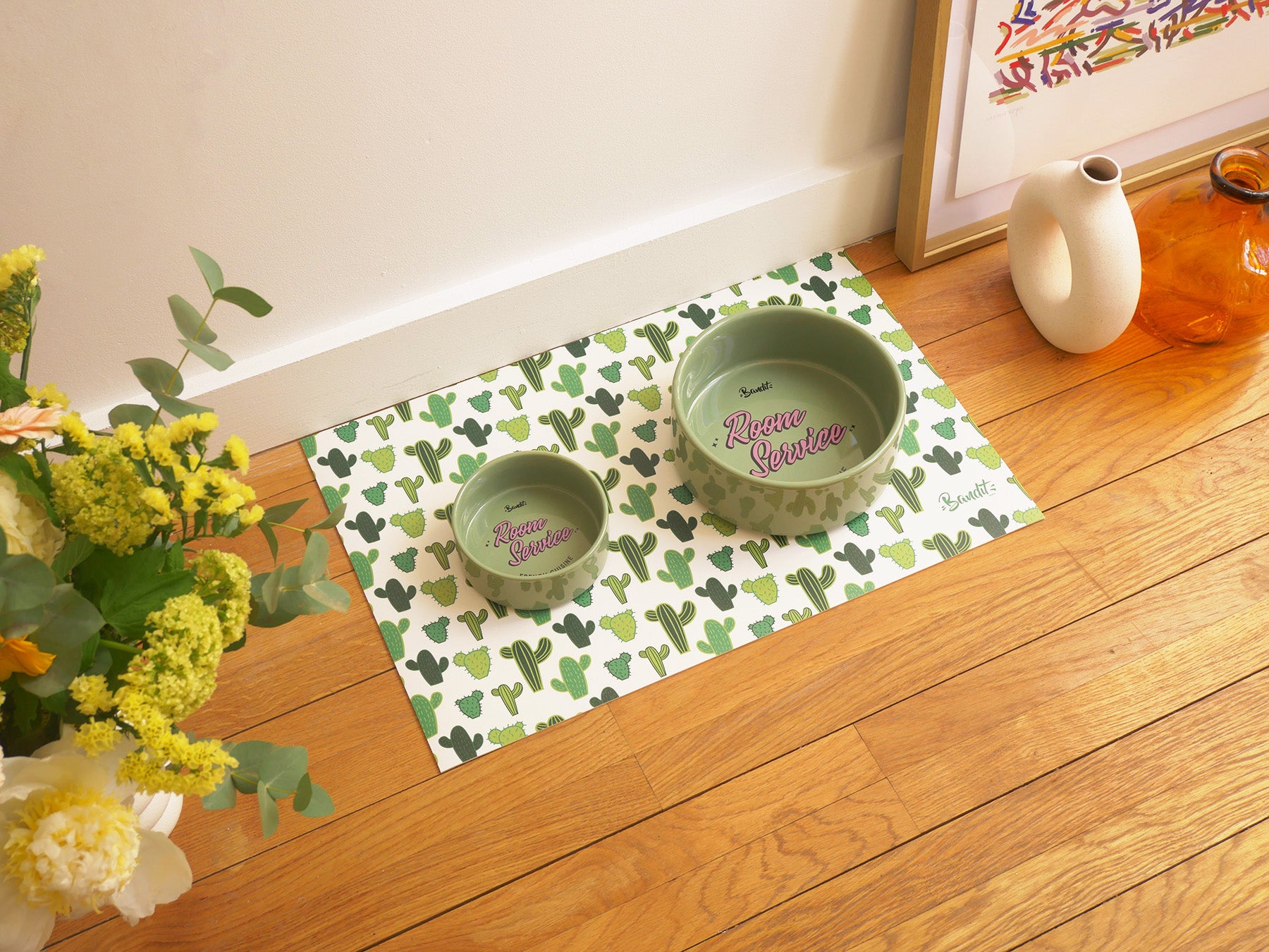 bandit-tapis-de-gamelle-cactus-tapis-gamelle-chien-et-chat image 5