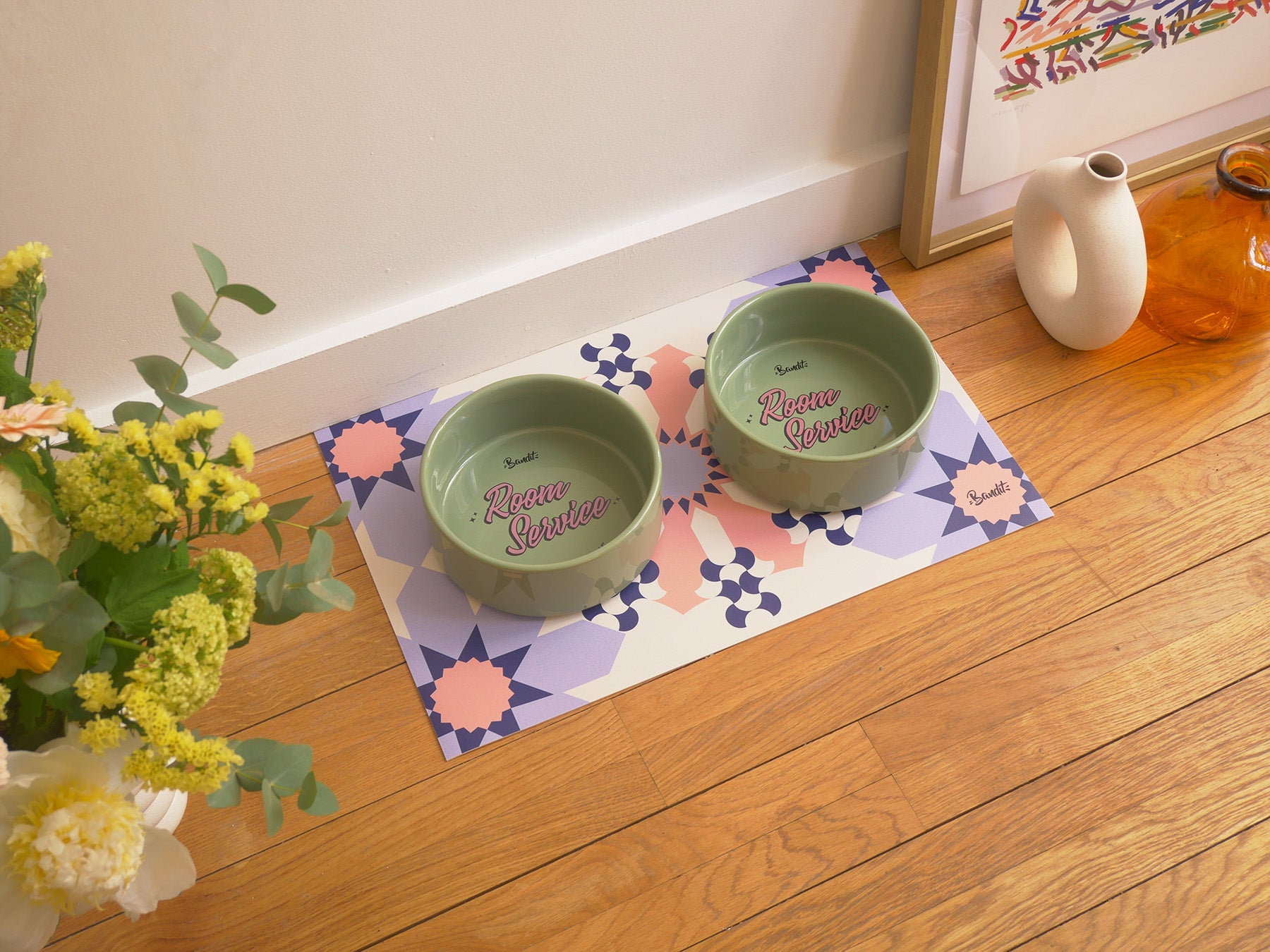 bandit-bloom-bloom-tapis-gamelle-chien-chat-55x33-cm image 4