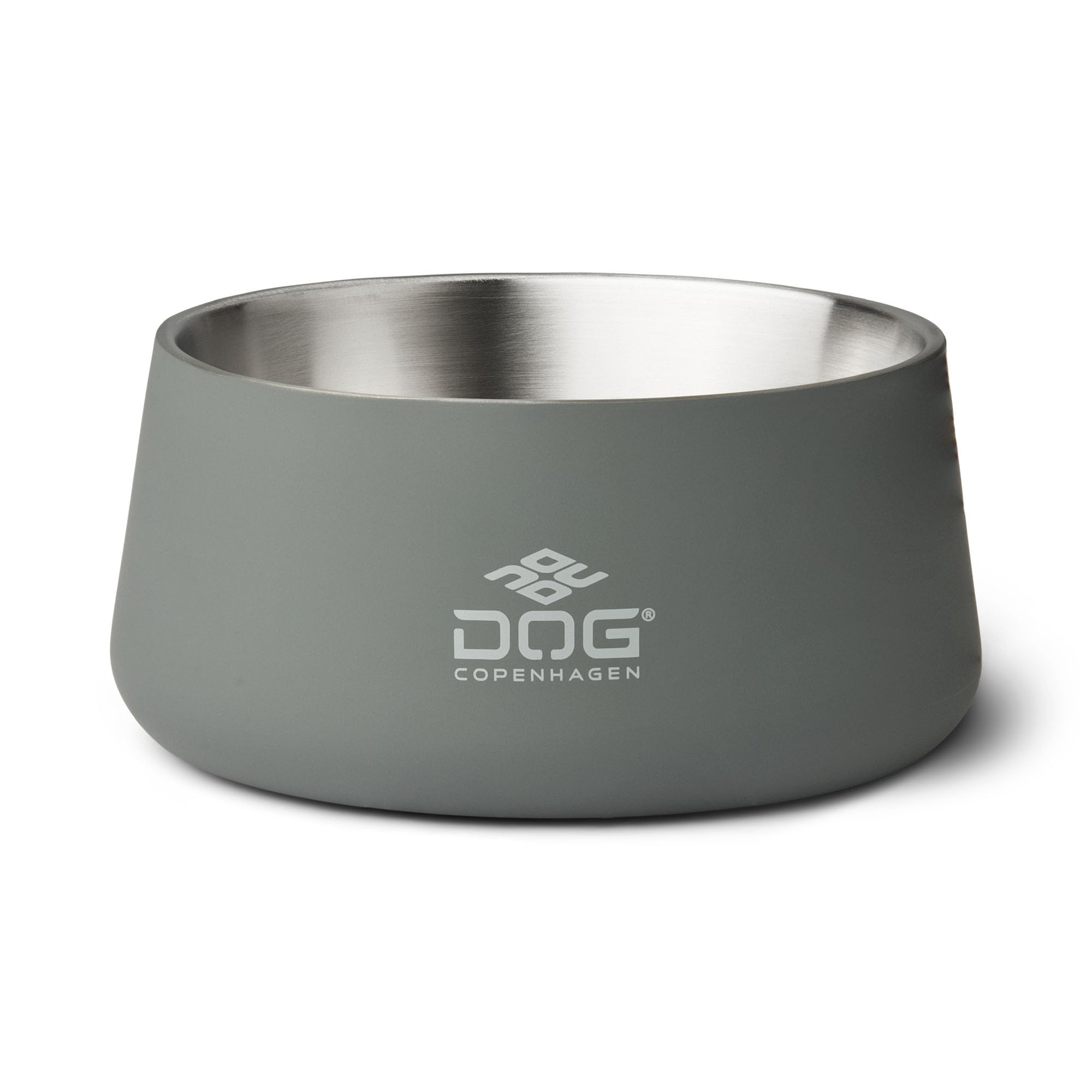 dog-copenhagen-vega-gamelle-inox-cool-grey-s-m-design image 1