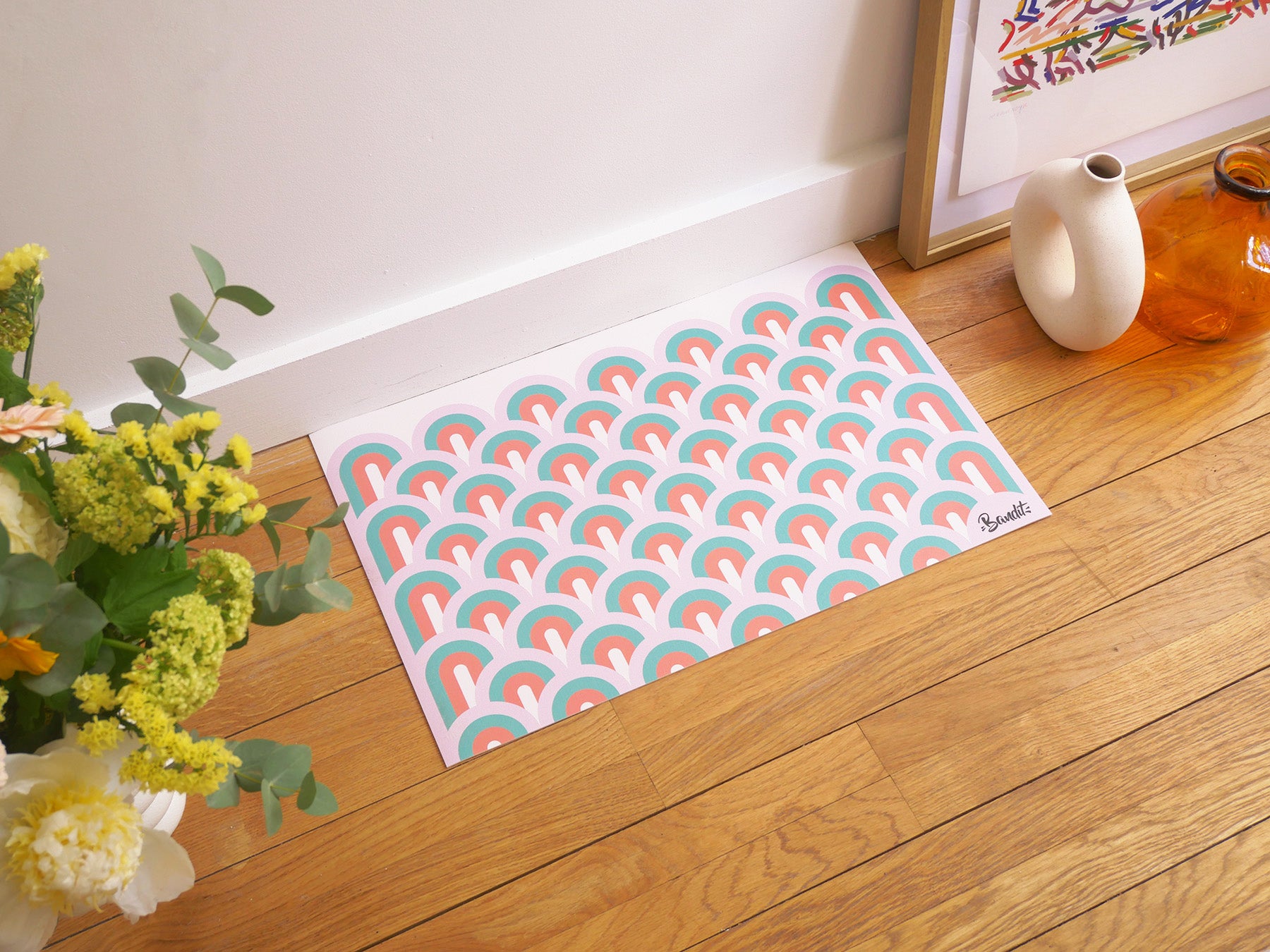 bandit-tapis-de-gamelle-pop-it-pvc-55x33-cm-antid-rapant image 1