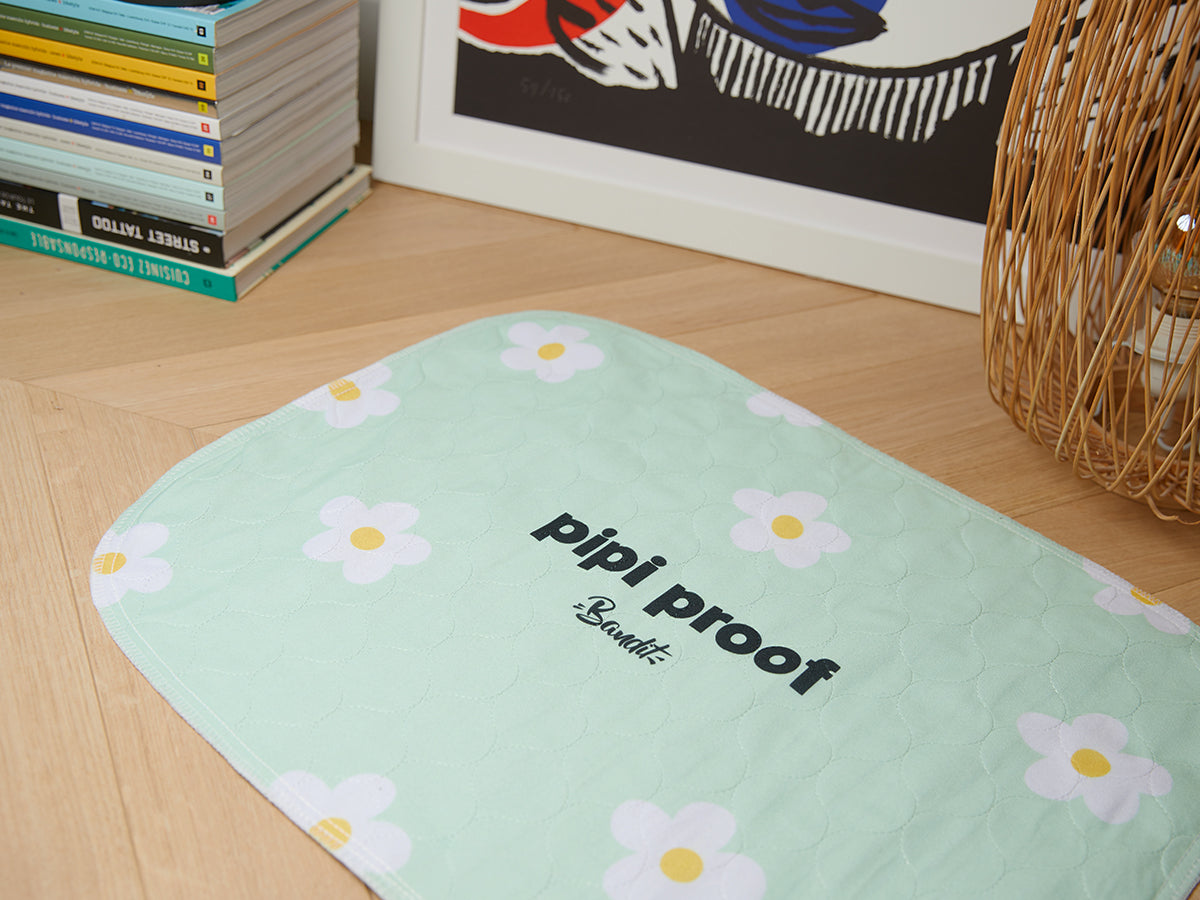 bandit-tapis-de-propret-lavable-lot-2-pipi-proof-chiot image 4