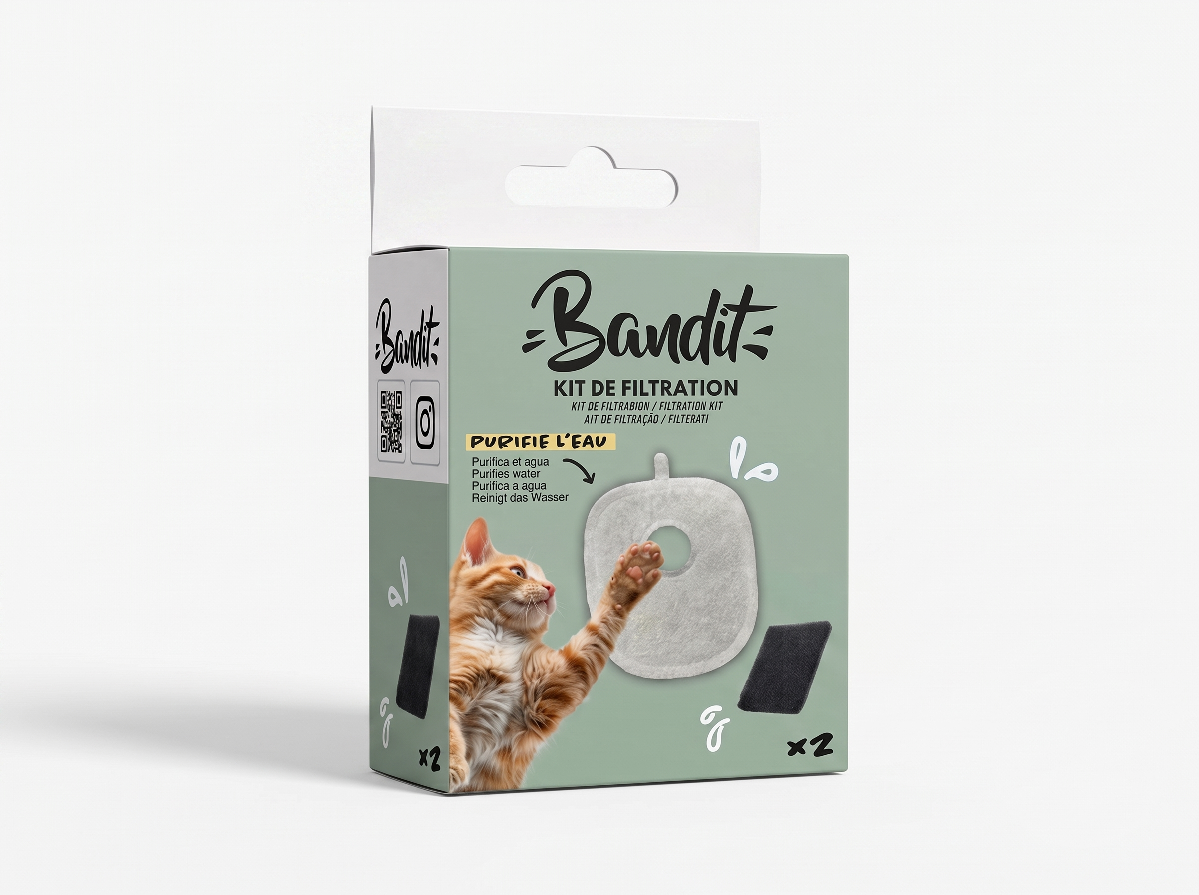 bandit-fontaines-kit-filtration-x2-filtre-fontaine-abonnement-2-mois image 1