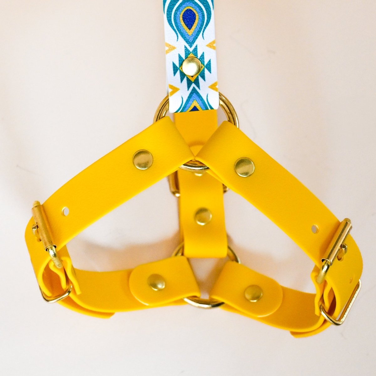 fid-le-paris-tulum-harnais-chien-jaune-imperm-able image 3