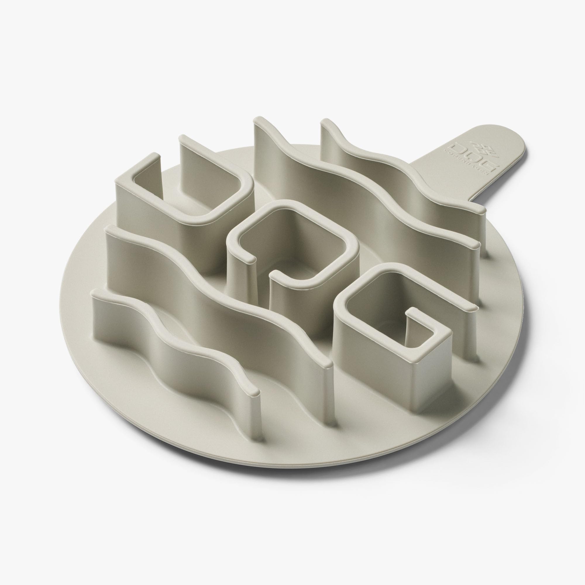 dog-copenhagen-libra-insert-gamelle-slow-feeder-silicone-m-coffee-cream image 1
