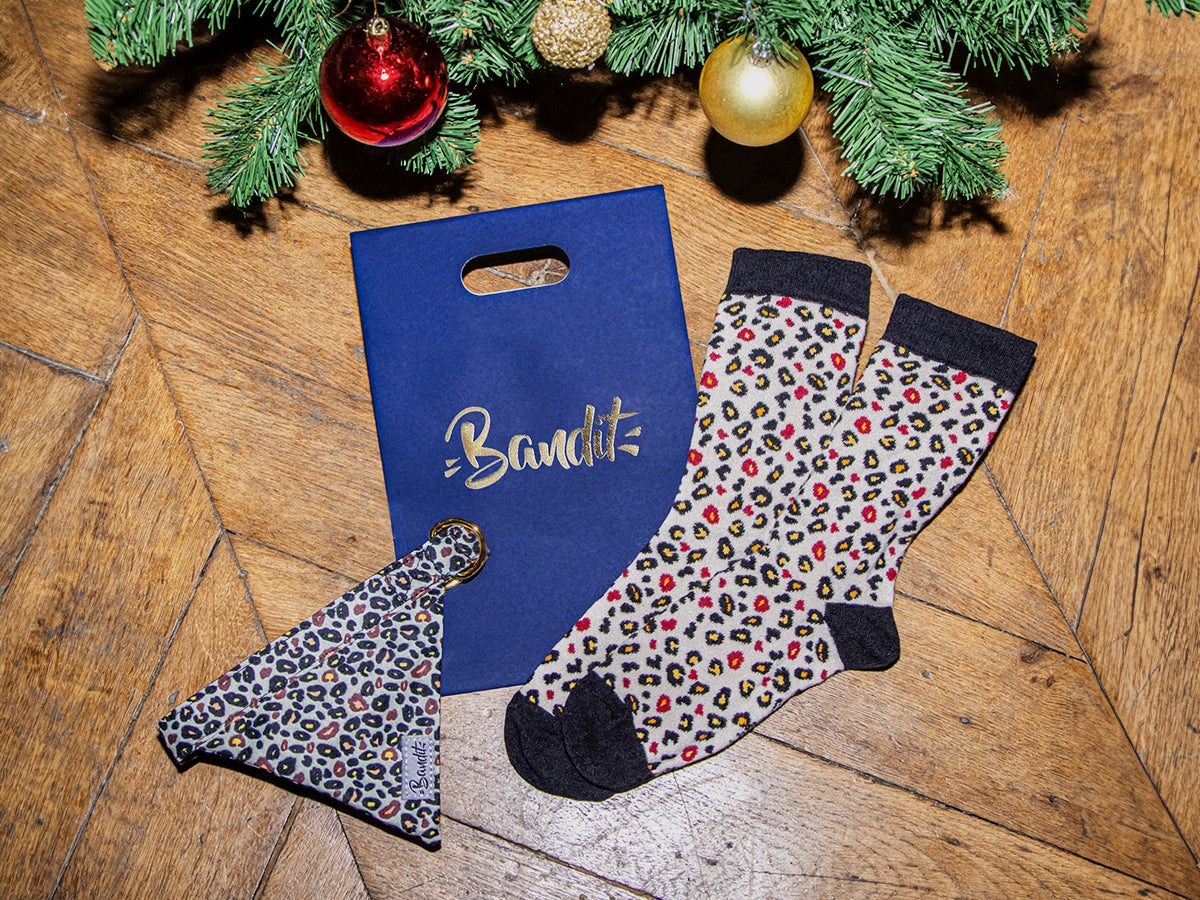 bandit-wild-wild-wouf-coffret-chien-bandana-chaussettes image 2