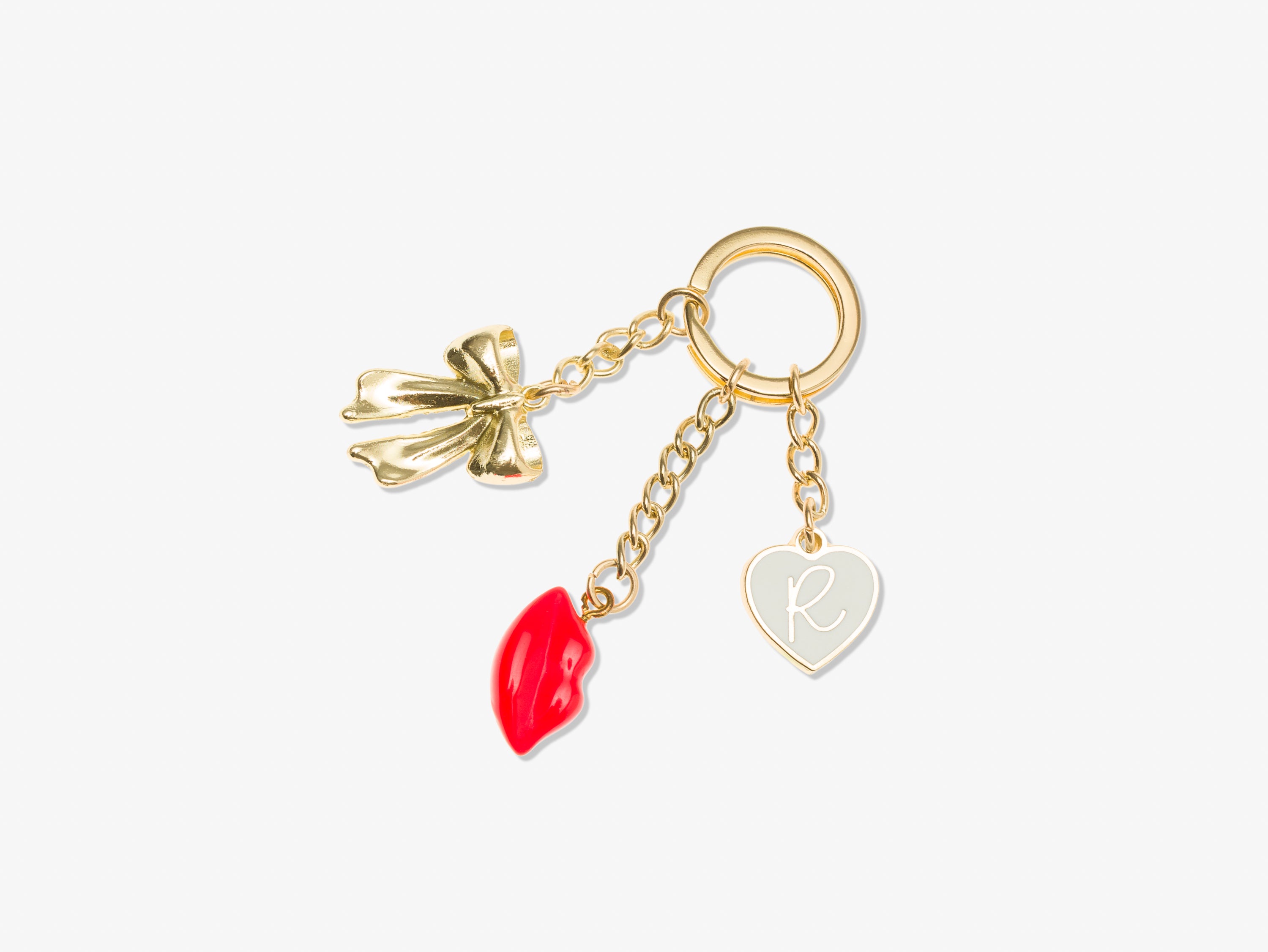 bandit-charms-romy-pendentif-chien-ruban-dor-3-pi-ces image 1