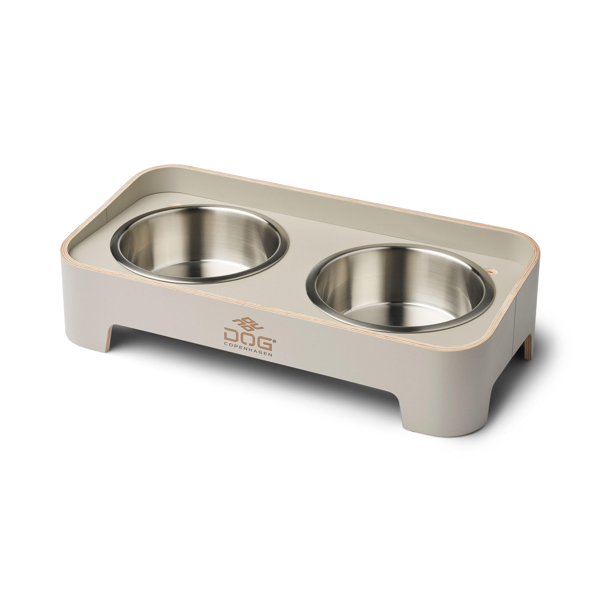 dog-copenhagen-skagen-bar-gamelle-chien-m-grey-sand-inox image 1