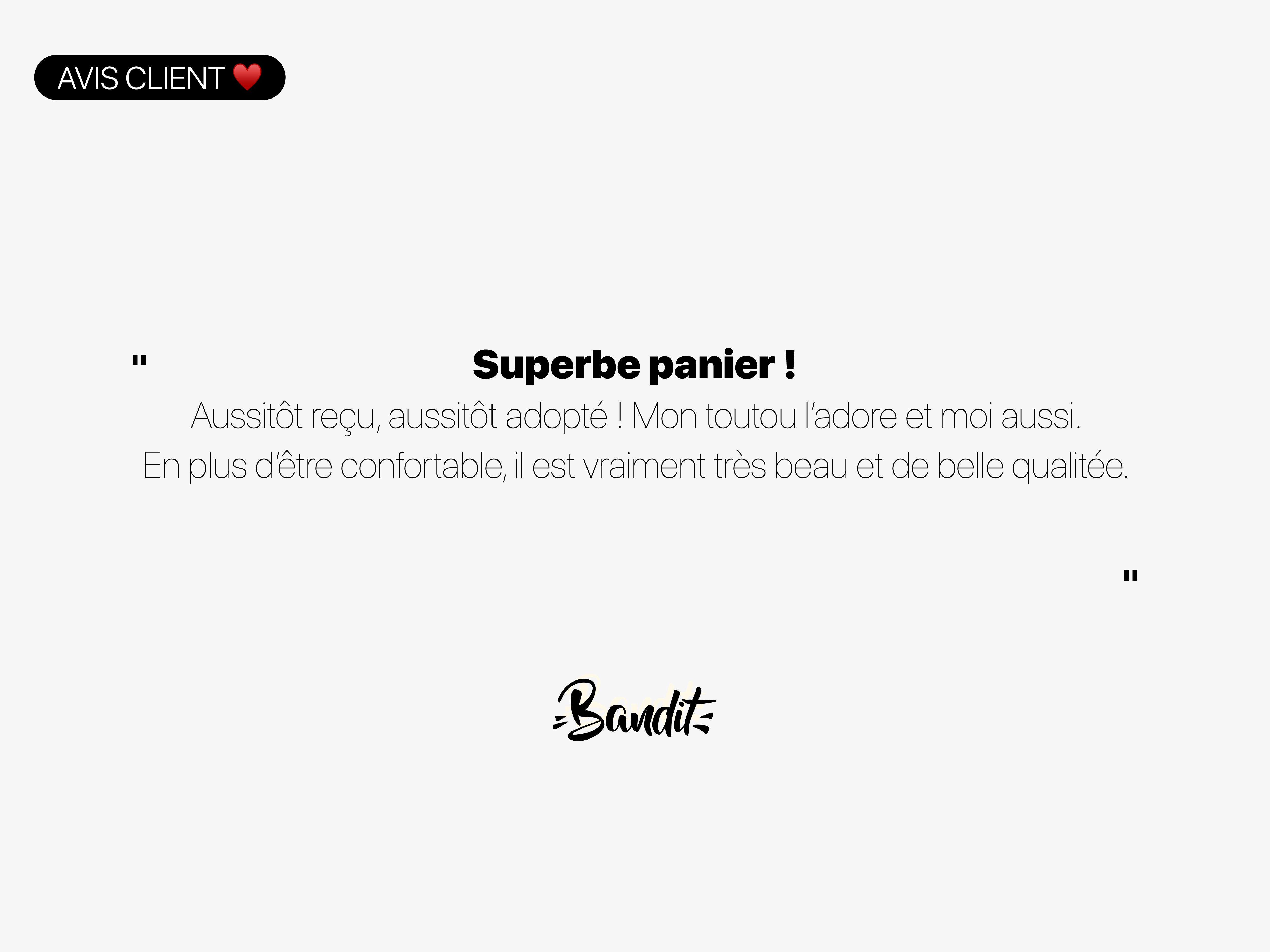 bandit-palm-beach-panier-chien-m-mousse-moelleuse image 4
