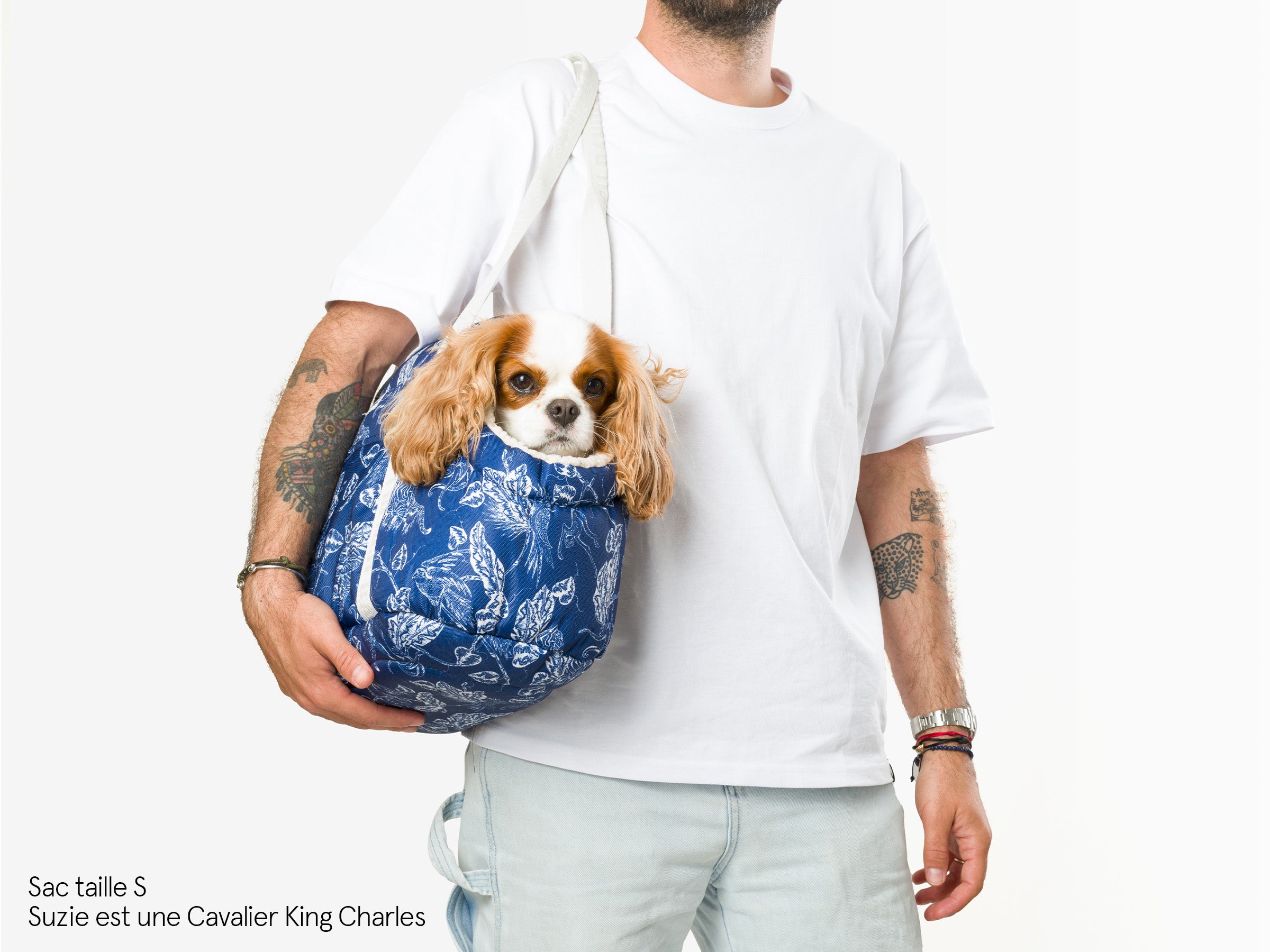 bandit-sacs-de-transport-sac-paule-petit-chien-kaki-xs image 7