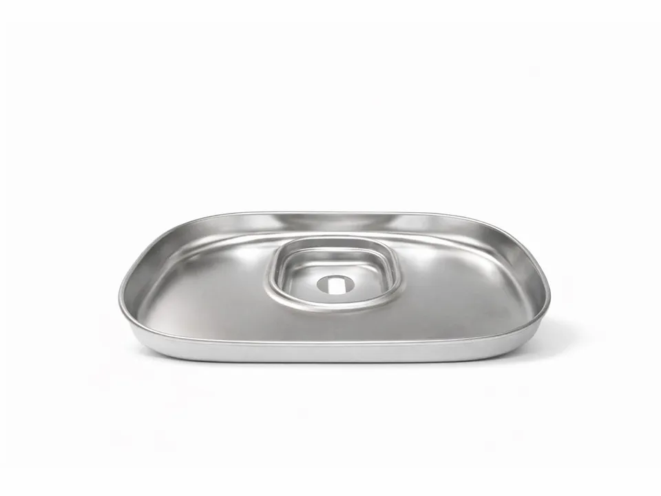 bandit-plateau-acier-plateau-fontaine-eau-chat-inox image 1